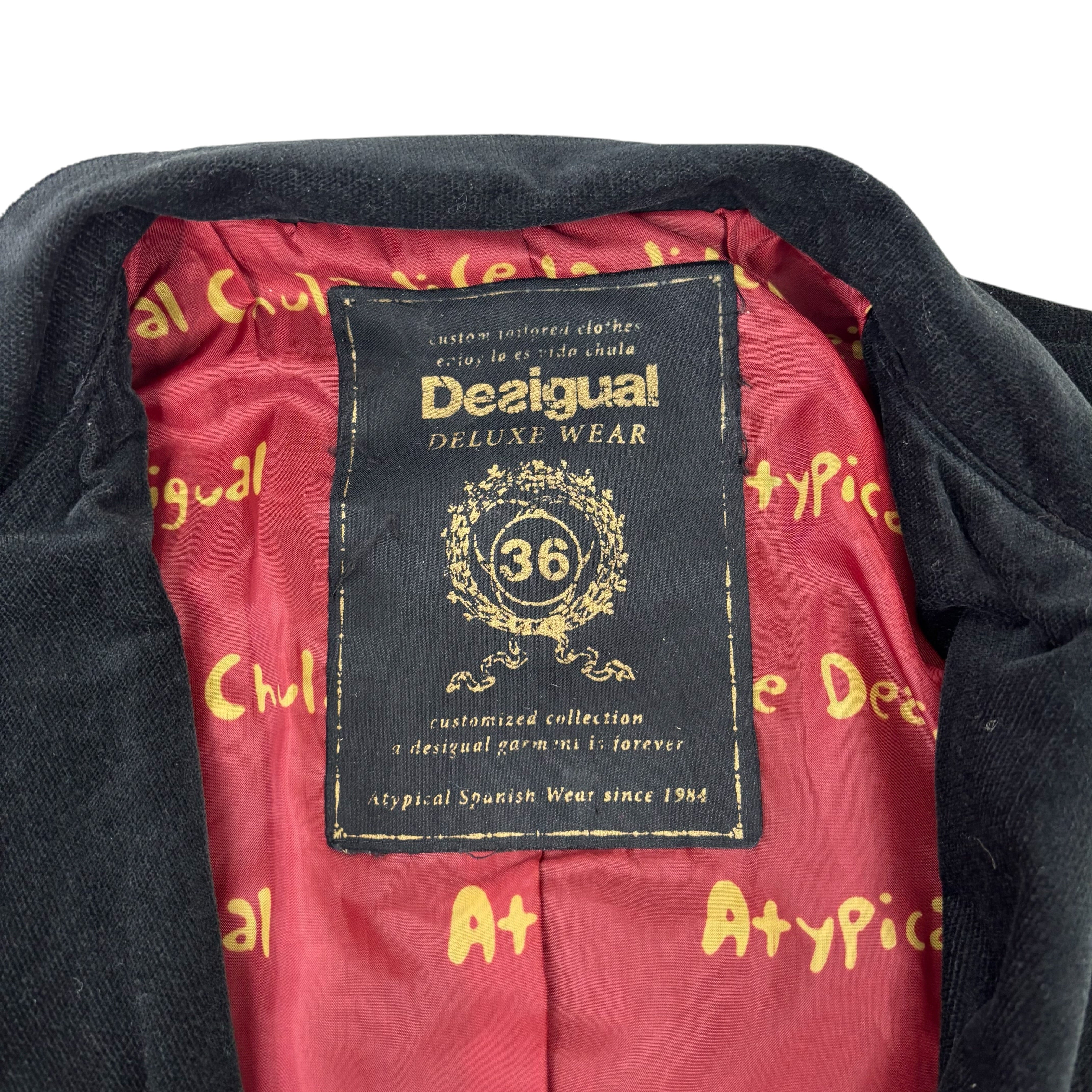 Desigual Deluxe Wear Atypical Chula Life Corduroy Jacket (Women’s S)