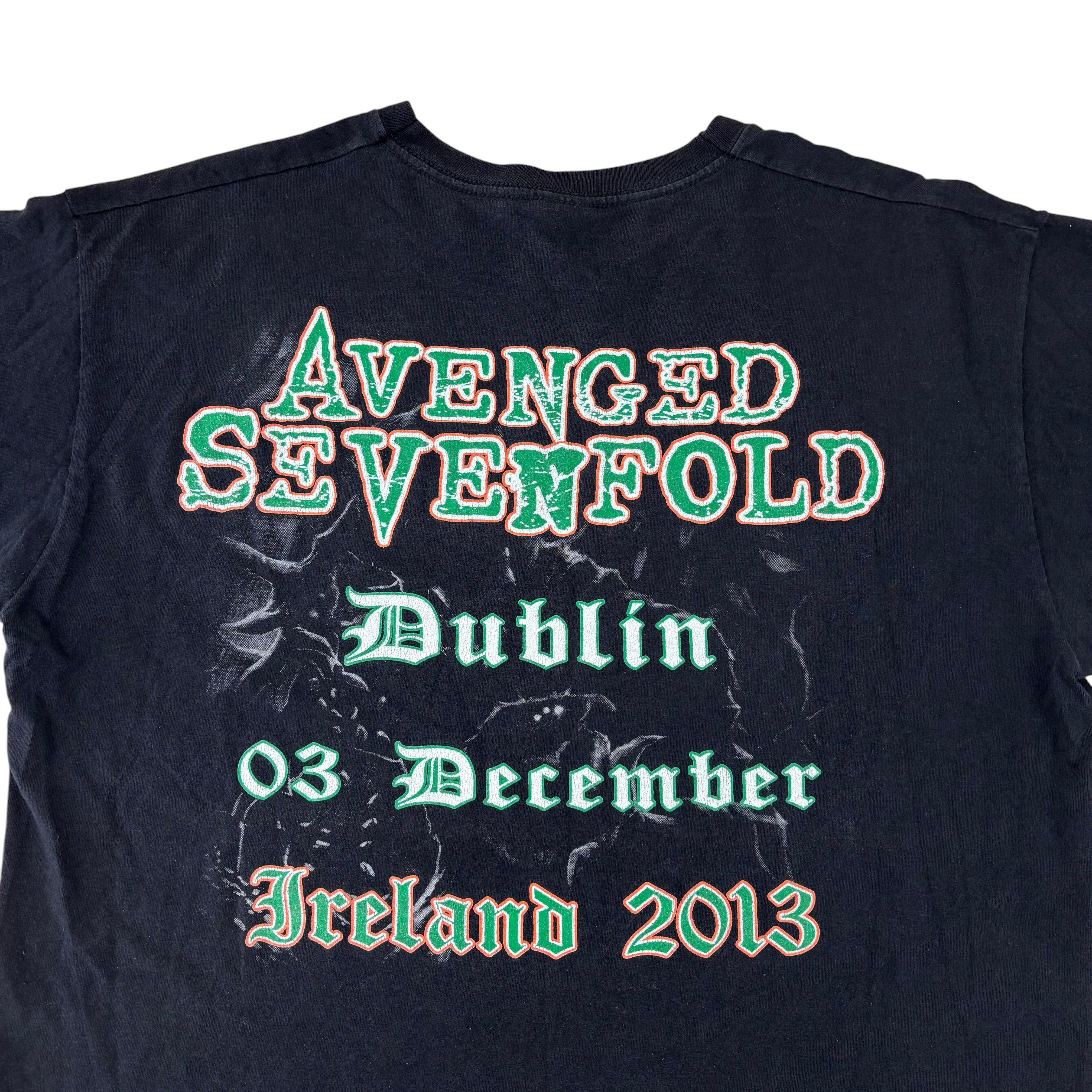FOTL Avenged Sevenfold Ireland 2013 Graphic Tee (L)