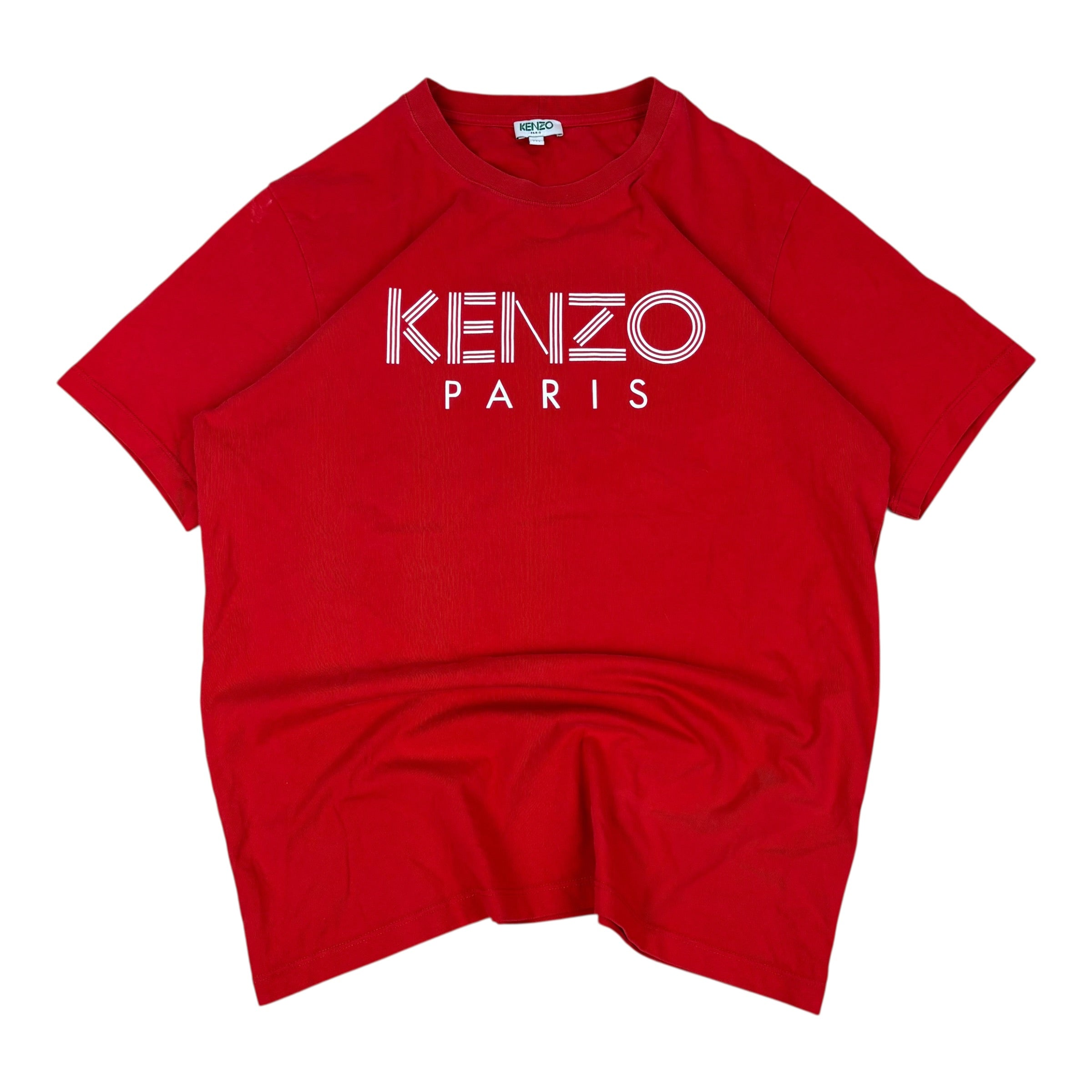 Kenzo Paris Red Logo Tee (S)