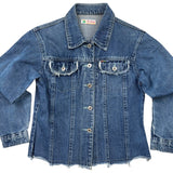 Wuzhou Vintage Cropped Denim Jacket (Women’s XS)
