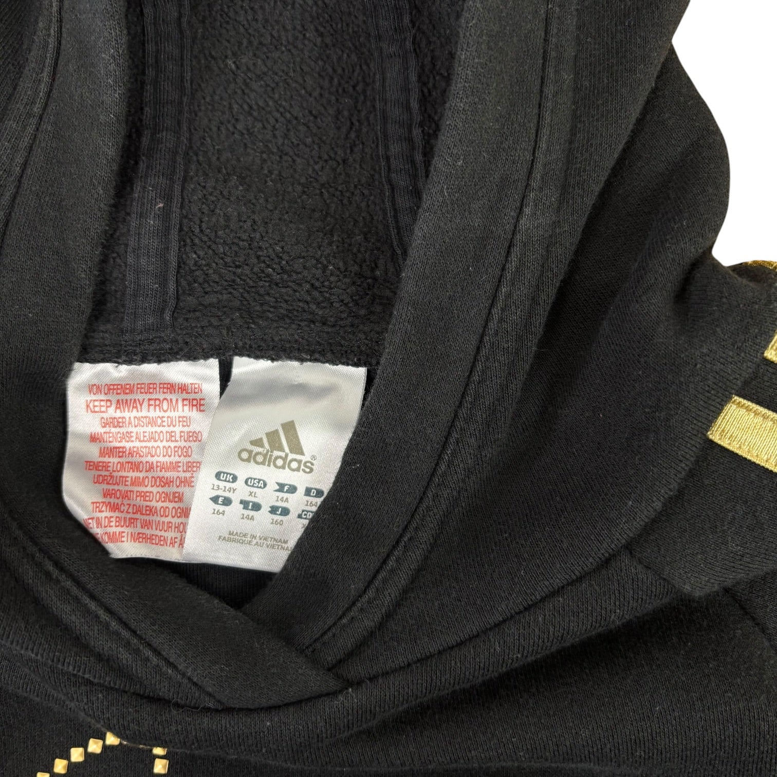 Adidas Y2K Studded Logo Hoodie (13-14yrs)