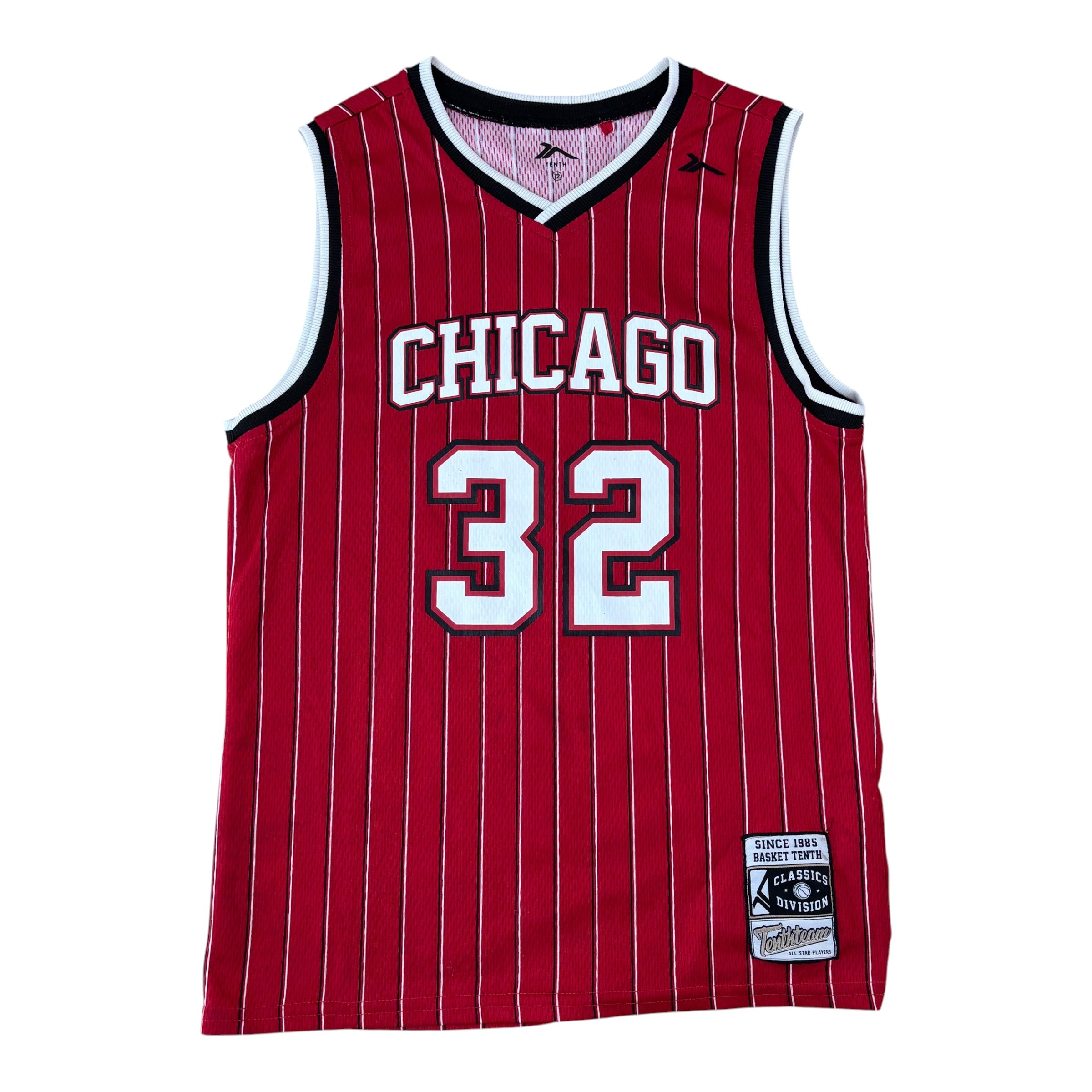 Tenth Chicago Bulls No.23 Basketball Jersey (12yrs)