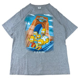 Universal Studios Theme Parks The Simpsons Y2K Graphic Tee (L)