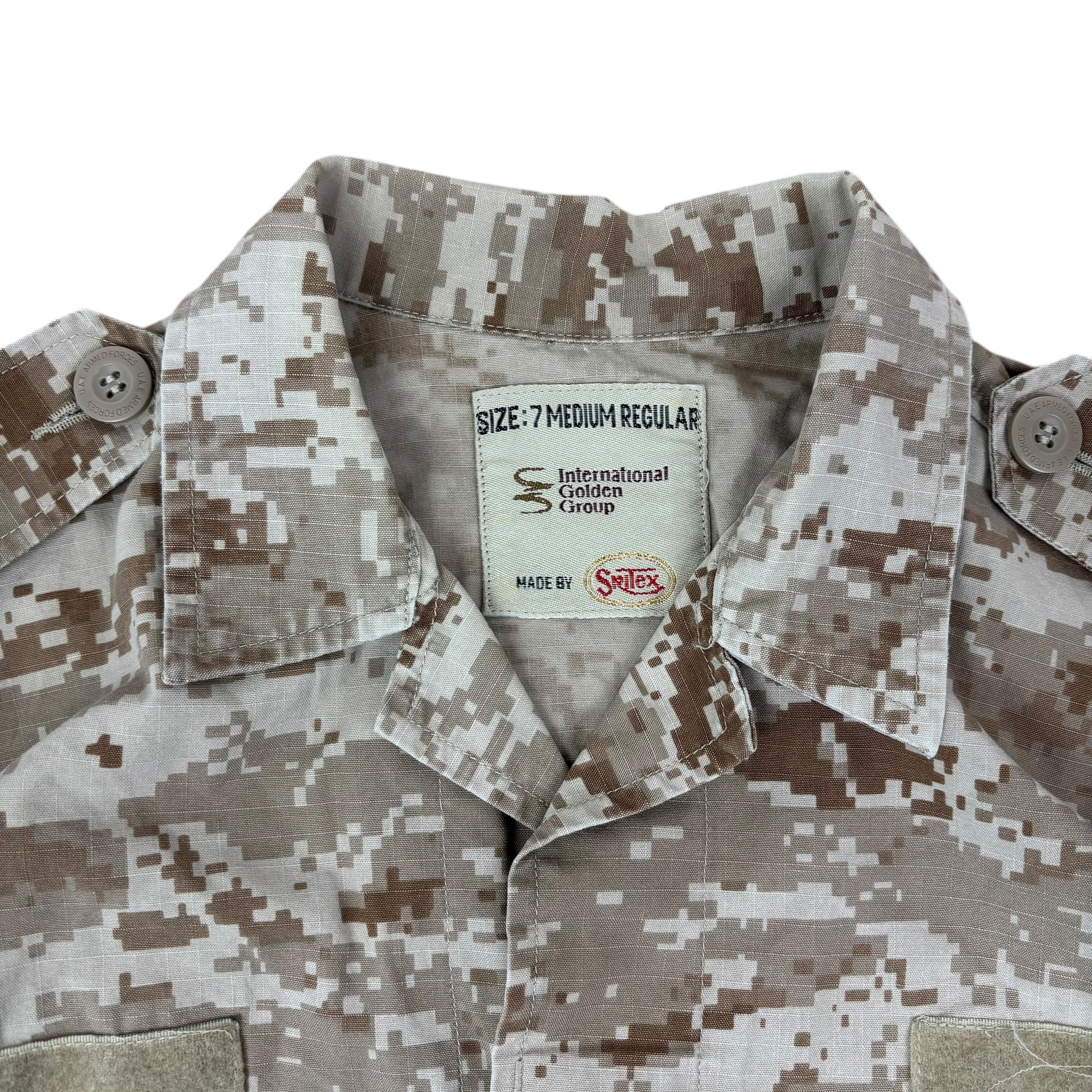 SriTex UAE Armed Forces Digicamo Desert Combat Jacket (M)