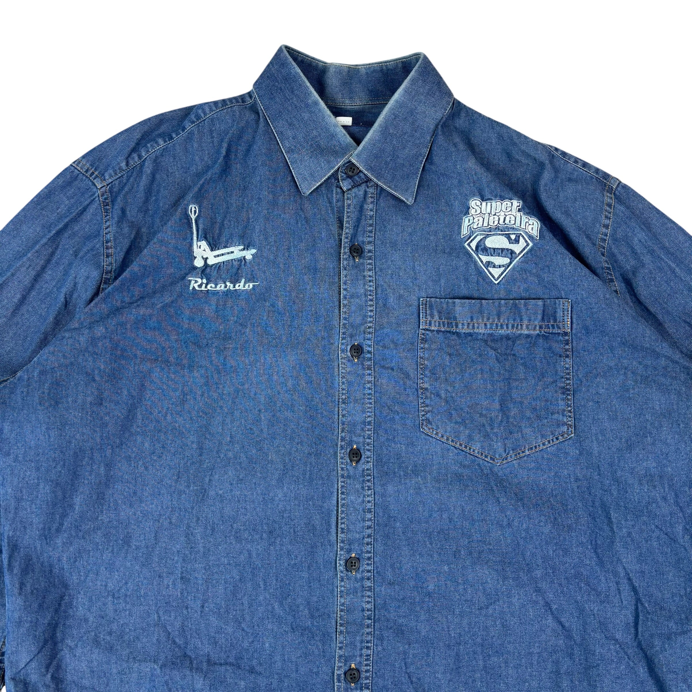 Pano Paris Vintage Denim Shirt (XL)