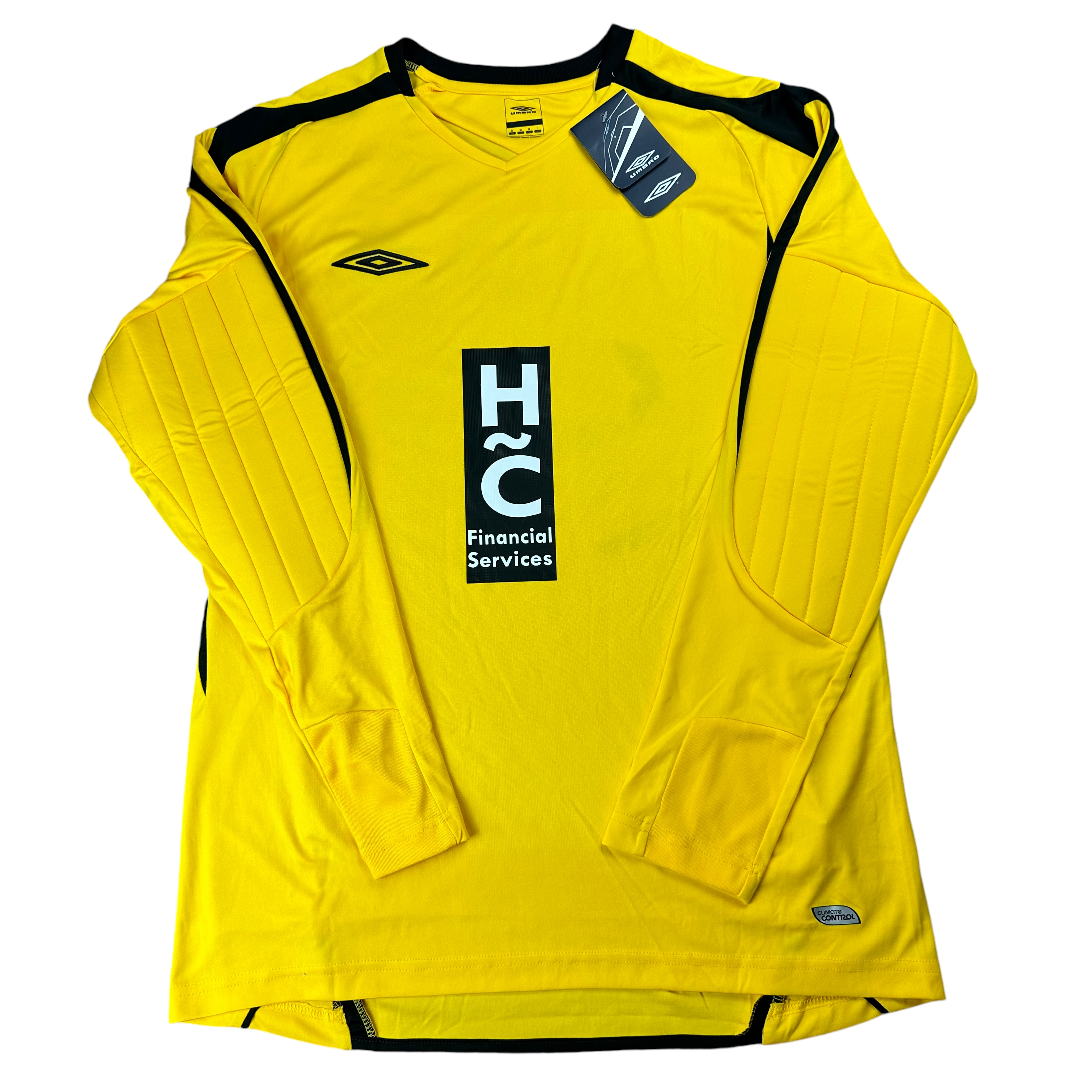 Umbro Yellow No.18 Goalkeeper Jersey BNWT (M)