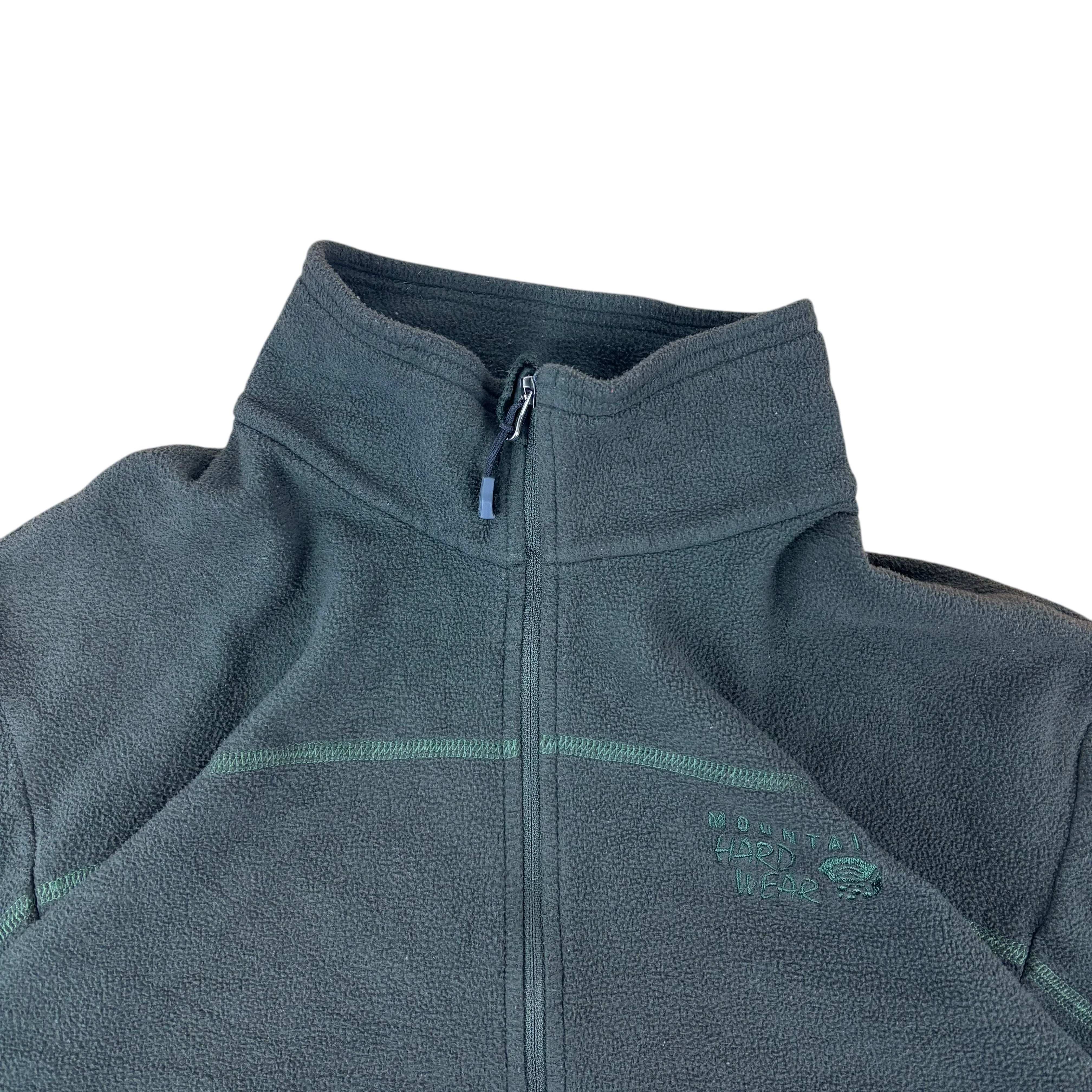 Mountain Hardwear Green Q-Zip  Fleece (L)