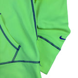 Nike Neon Yellow Spell-Out Hoodie (Women’s M)