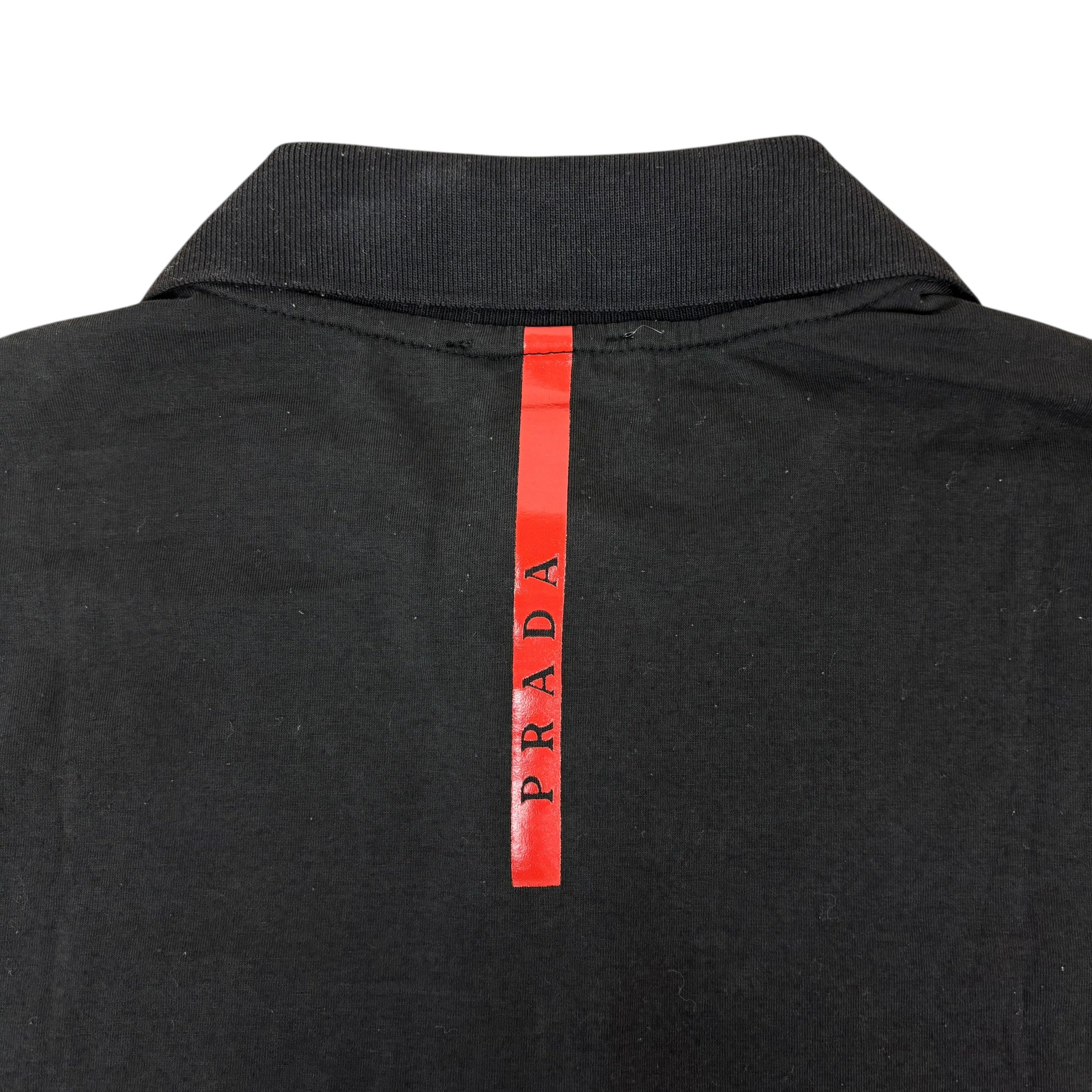 Prada Sport Q-Zip Polo Shirt (M)