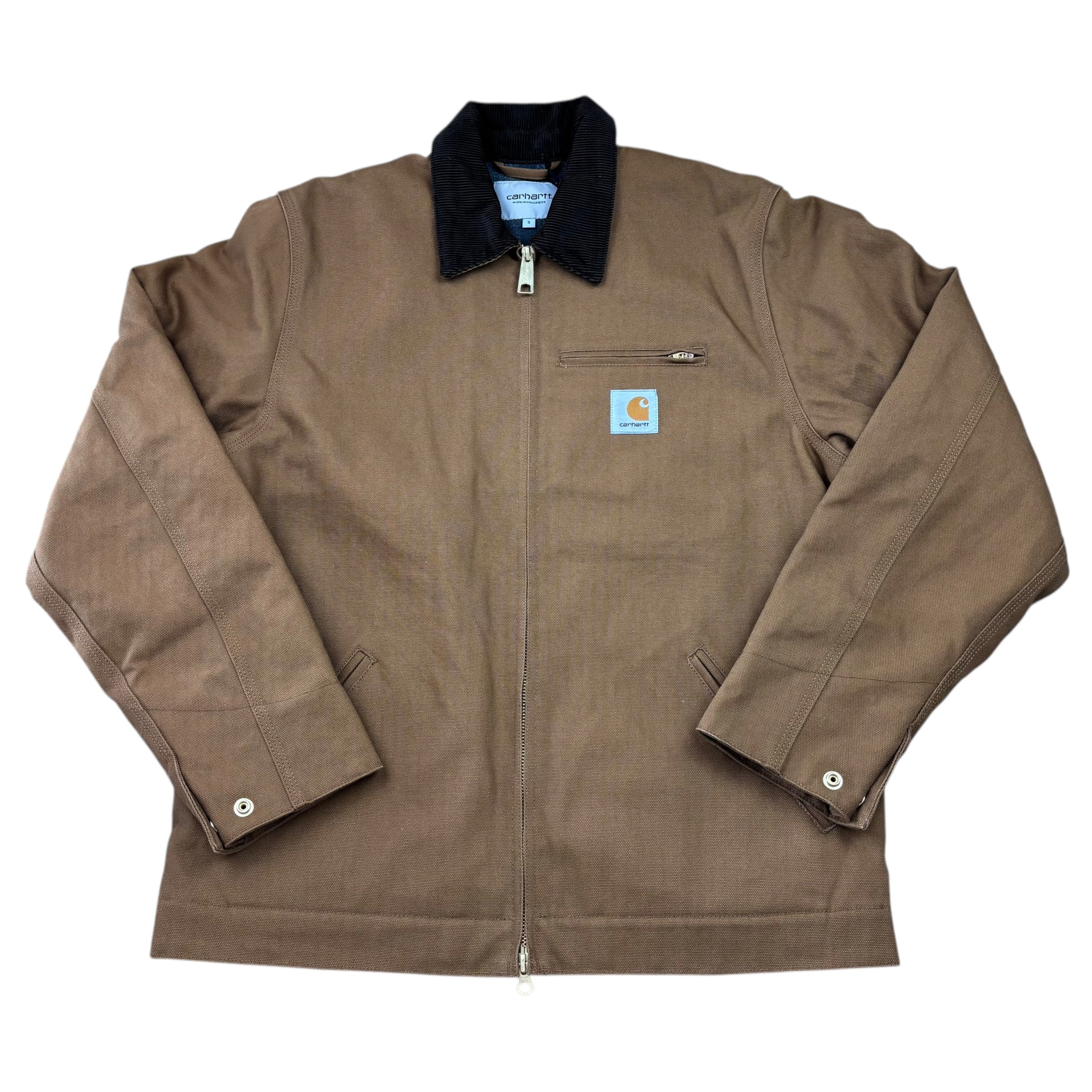 Carhartt WIP Hamilton Brown Rigid Detroit Jacket BNWT (S)