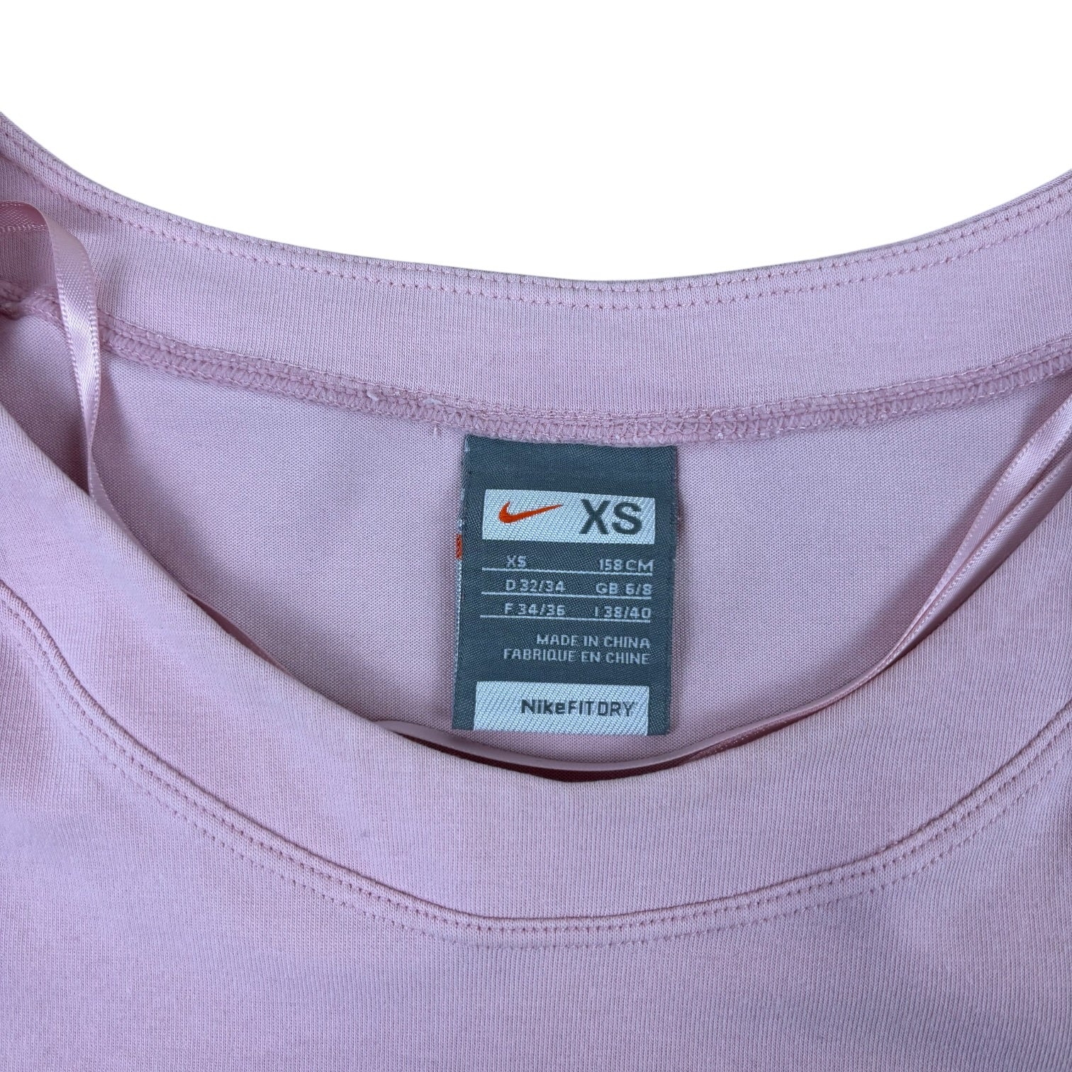 Nike FIT Y2K Spell-Out Baby Tee (Women’s XS)