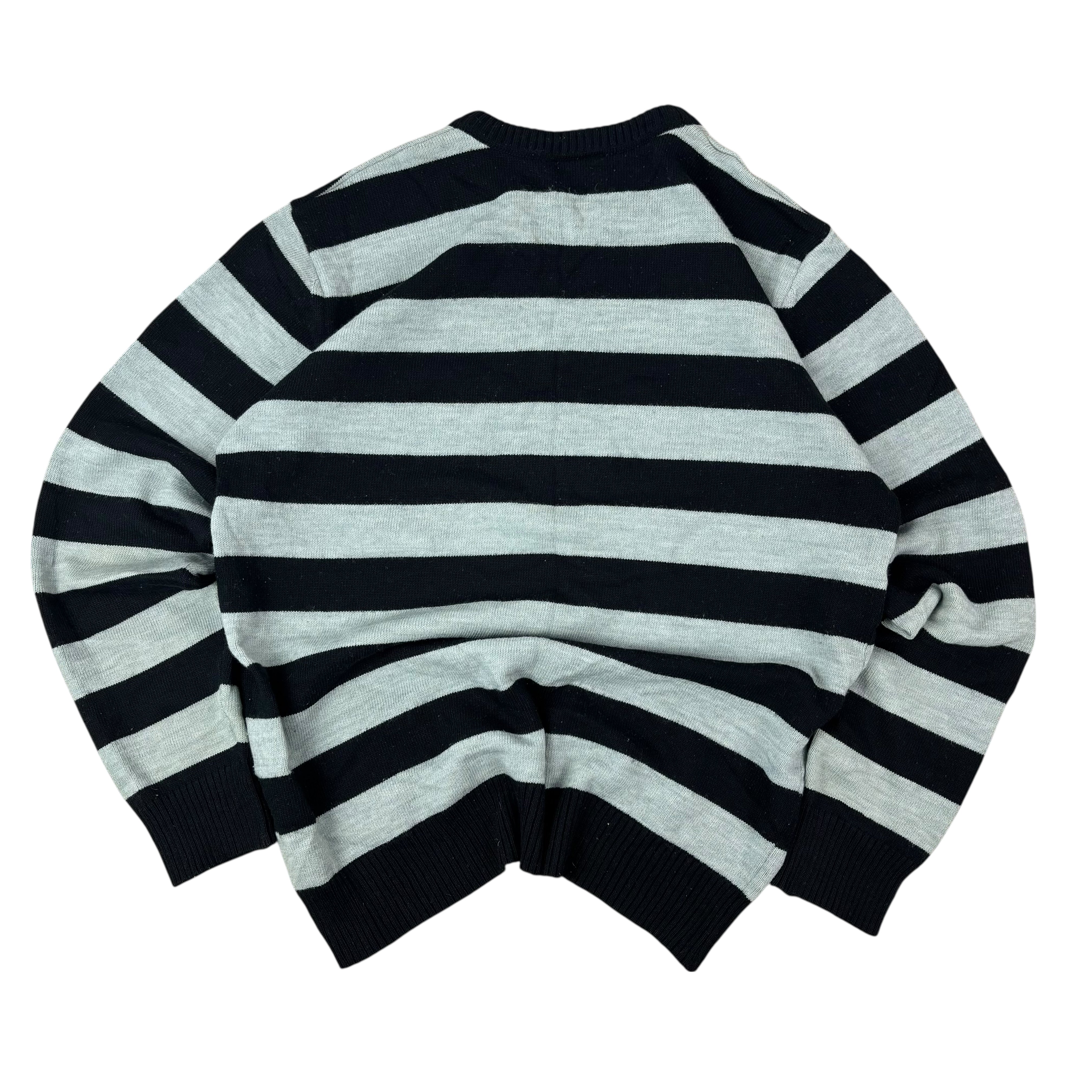 Lacoste Vintage Striped Knitted Sweater (S)