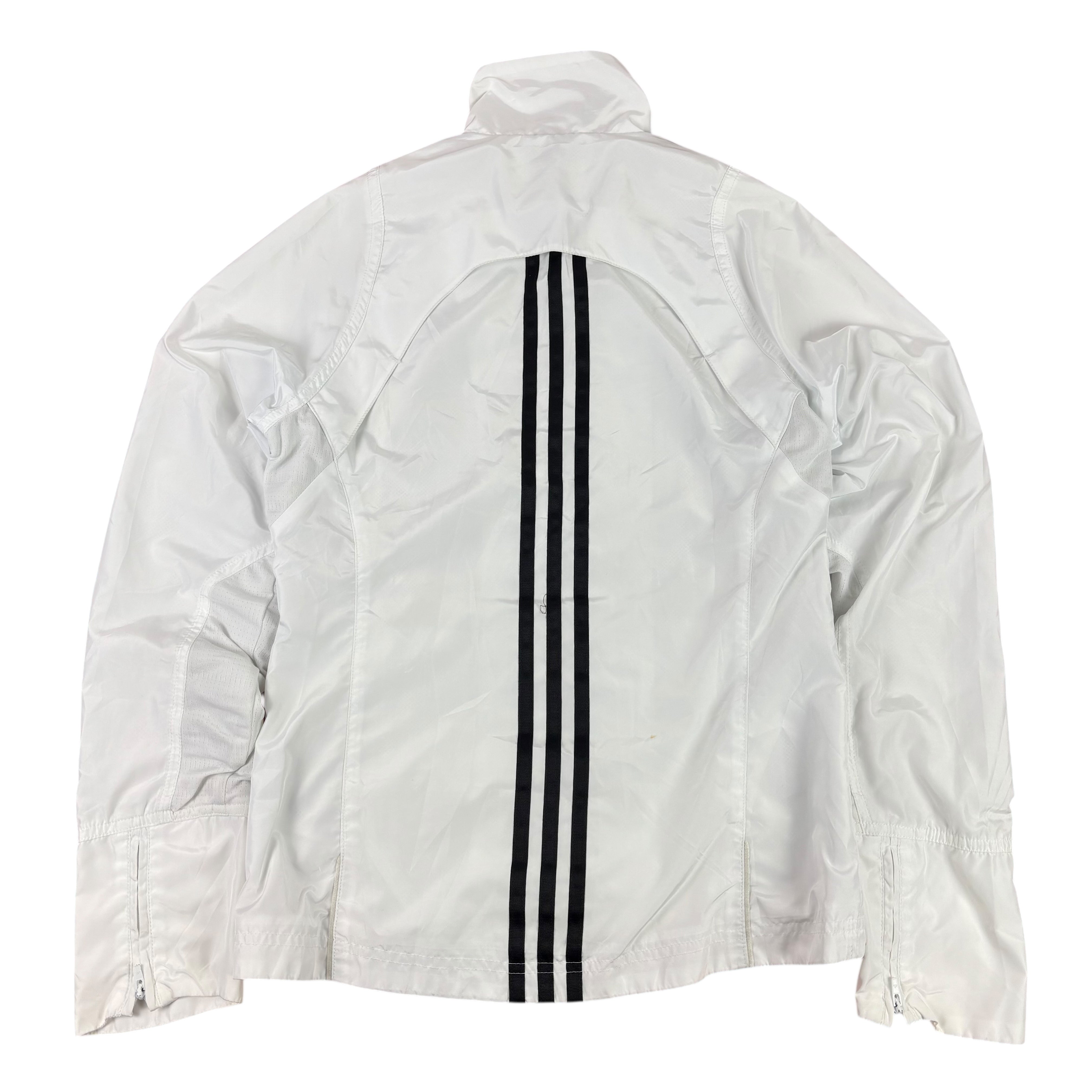 Adidas White Y2K Windbreaker (Women’s S)