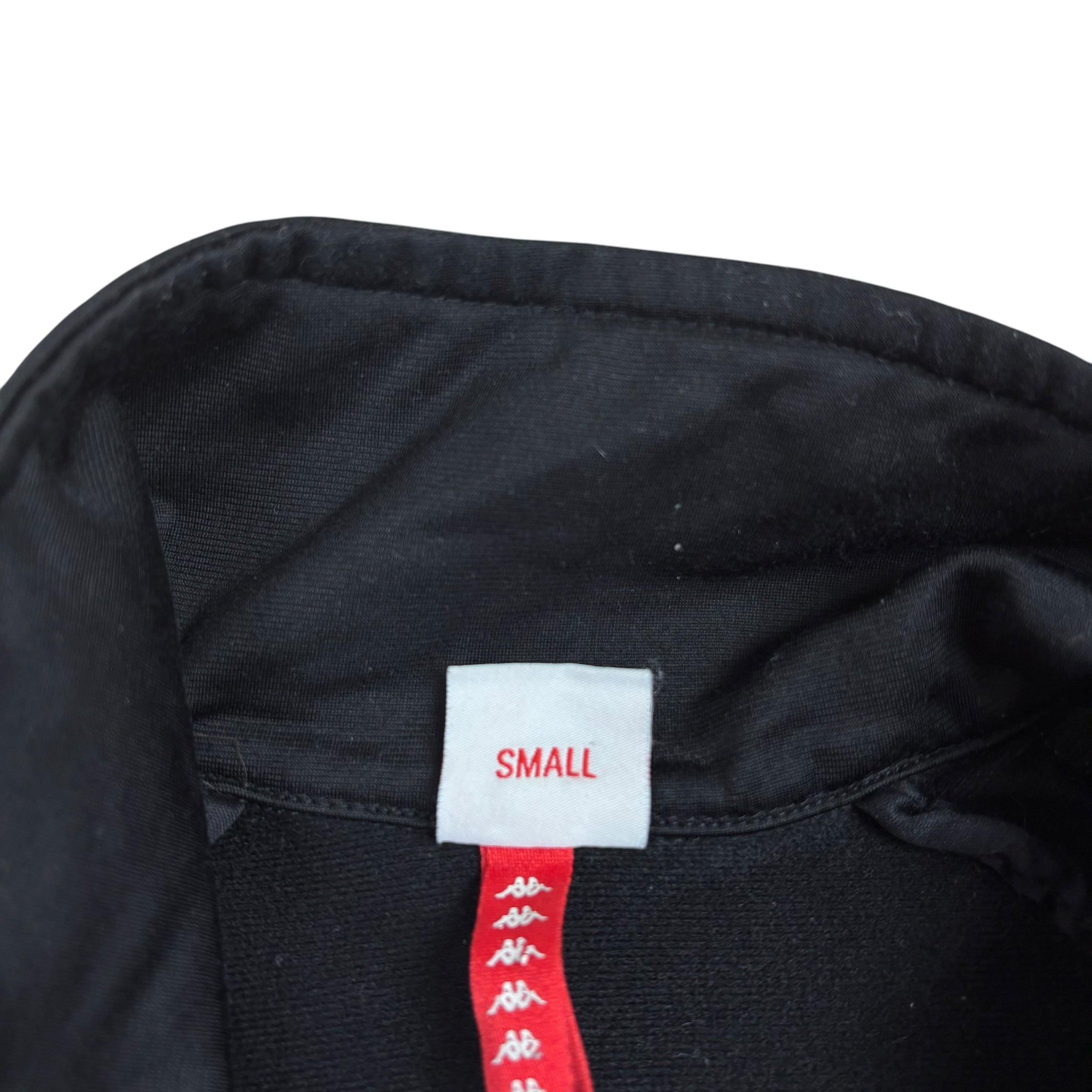 Kappa Black Logo-Tape Track Jacket (S)