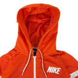 Nike Y2K Orange Logo Hoodie (Women’s L)