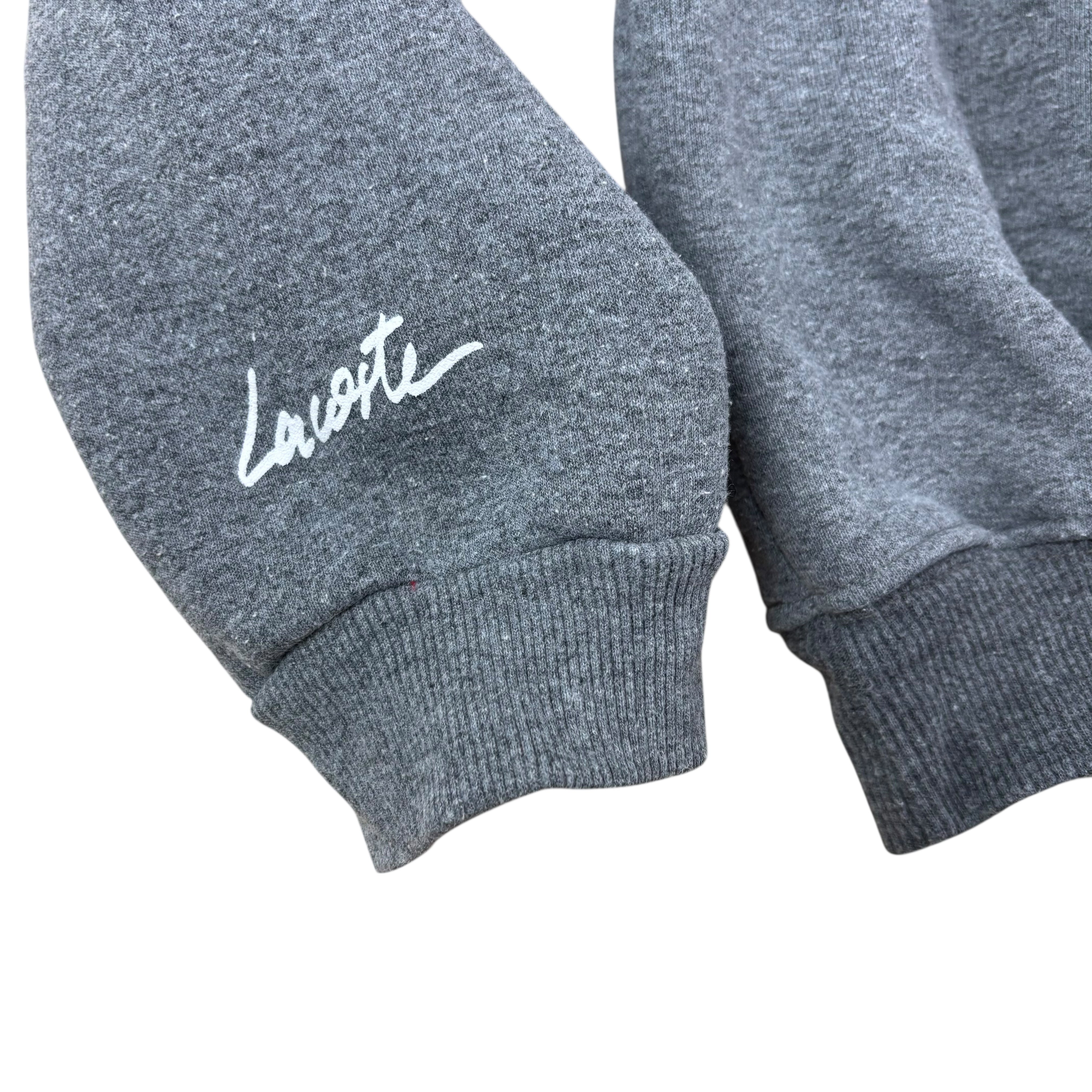 Lacoste Y2K Grey Logo Sweater (Women’s M)