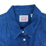 Levi’s Western Denim Pearl Snap Shirt (Women’s M)