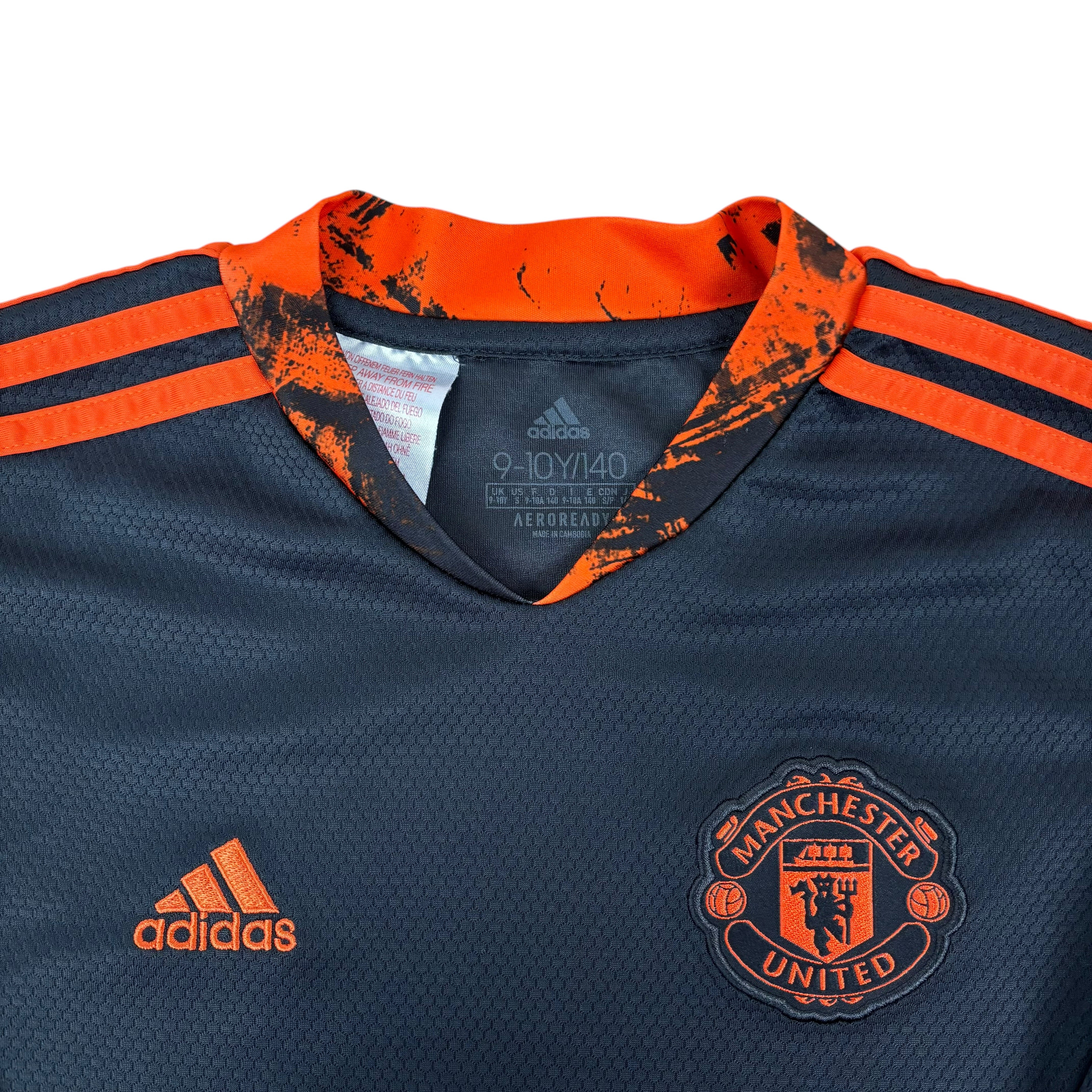Adidas Manchester United FC 2020/21 Goalkeeper Jersey (9-10yrs)