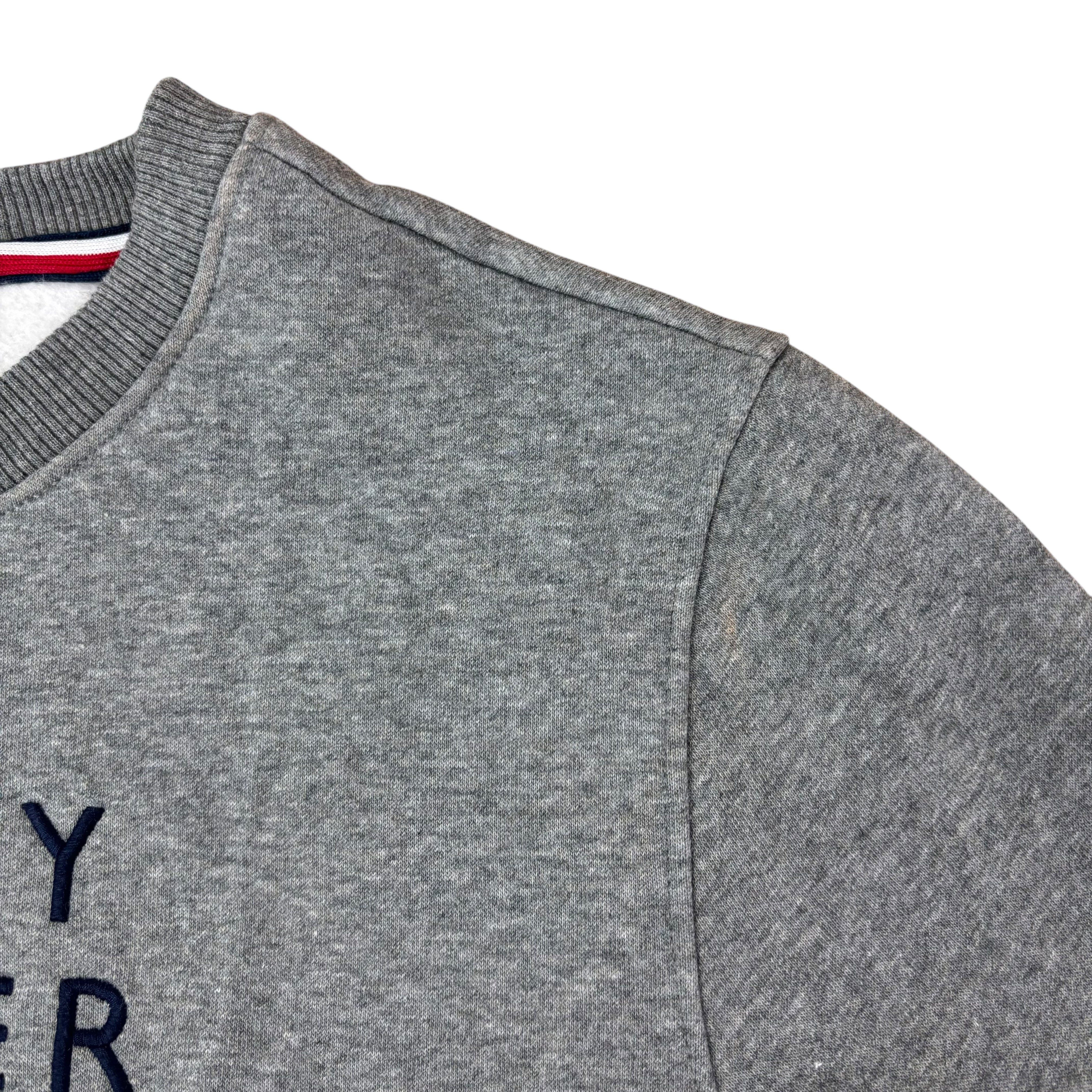 Tommy Hilfiger Grey Logo Sweater (Women’s XL)