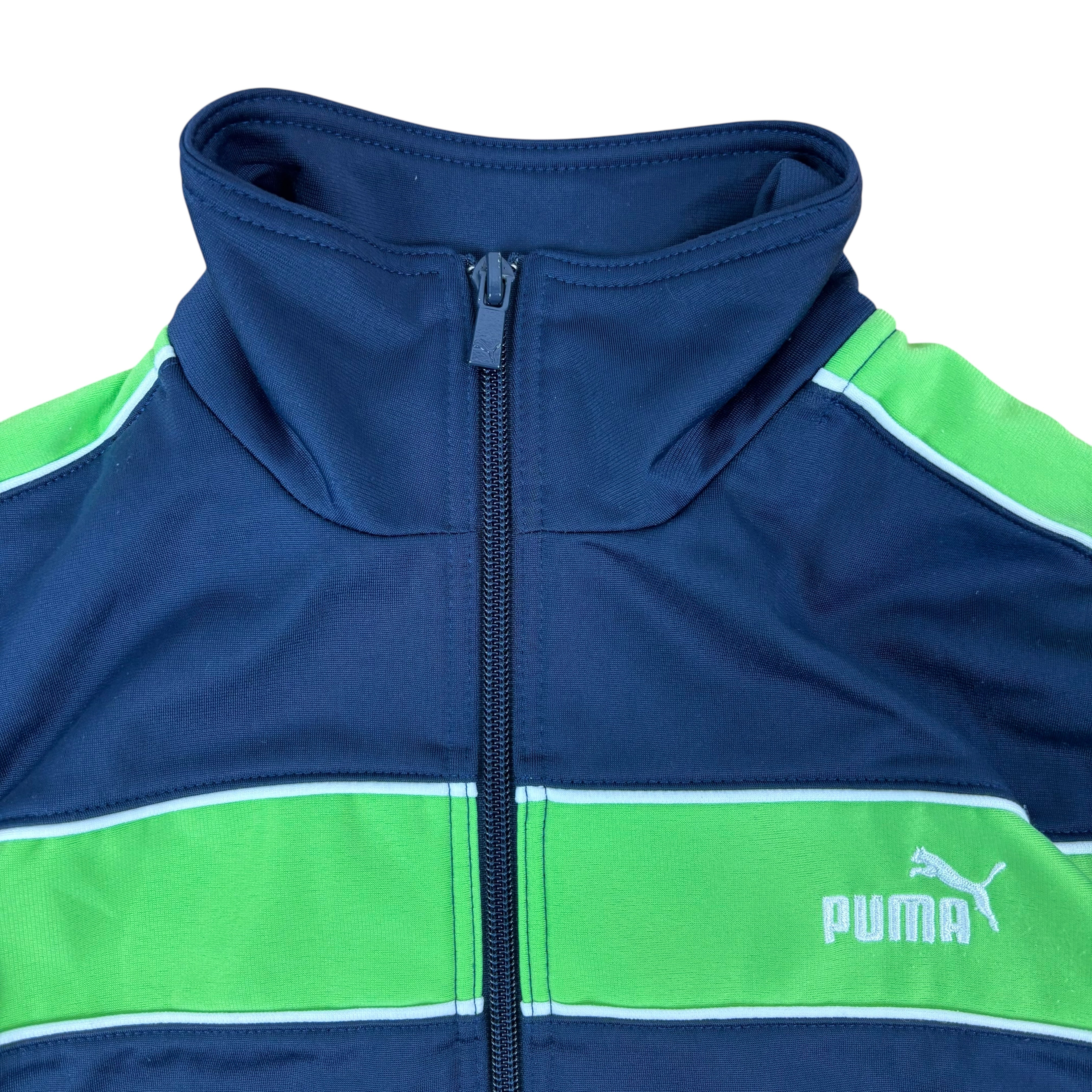 Puma Y2K Navy Track Jacket (Women’s S)