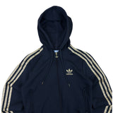 Adidas Y2K Gold Logo Hoodie (Women’s S)
