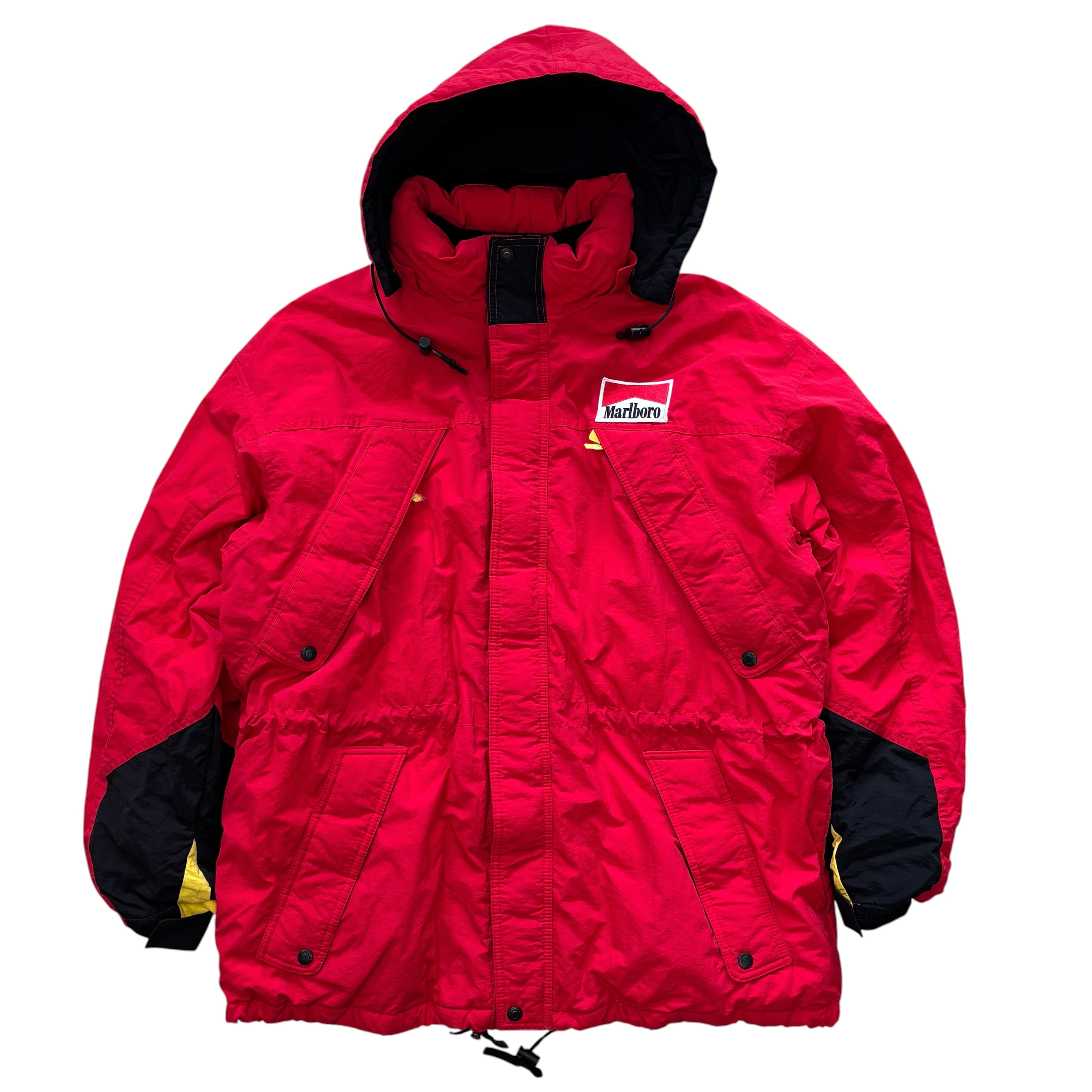 Marlboro Country Store Vintage Down Puffer Jacket (L)