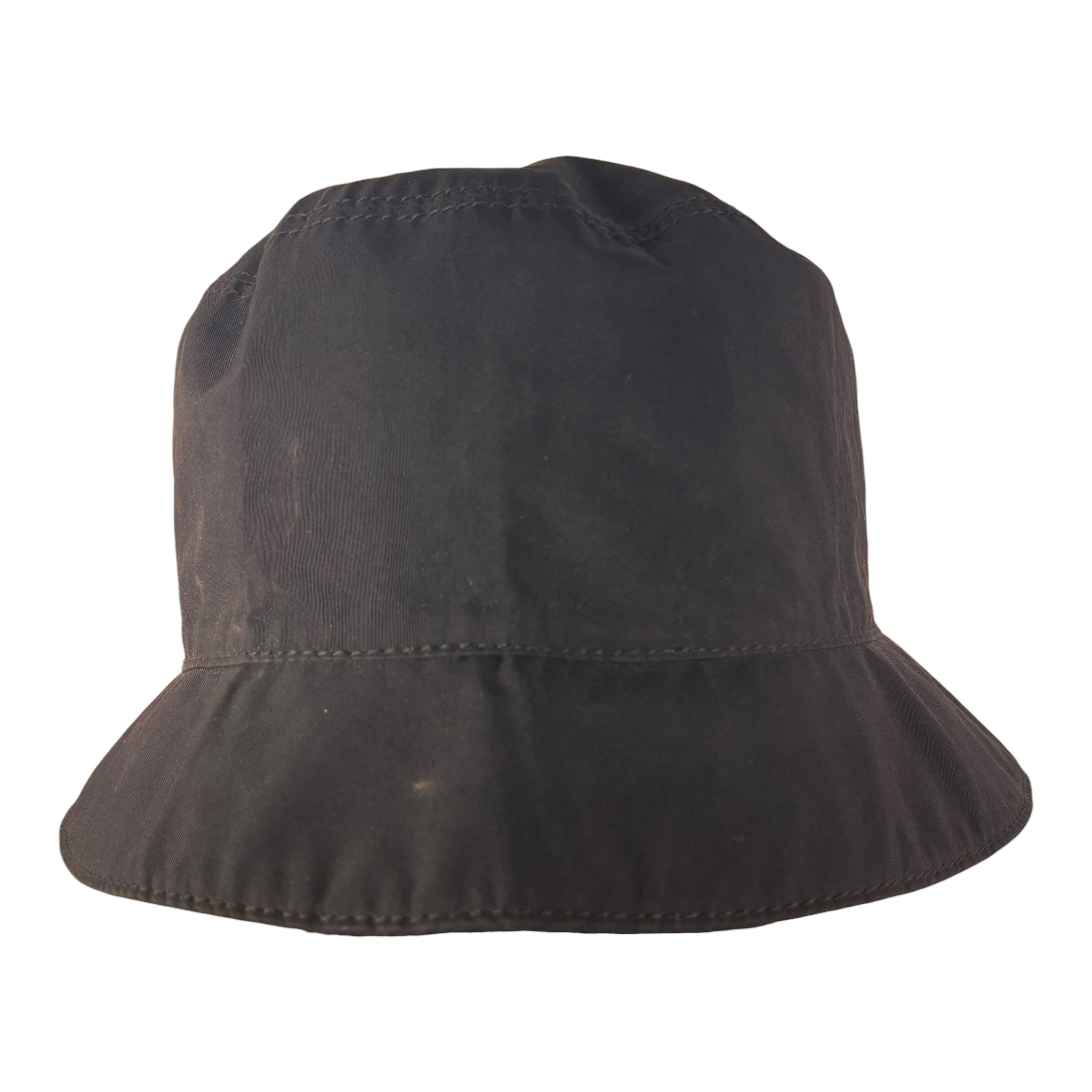Prada Vintage Black Bucket Hat (S)