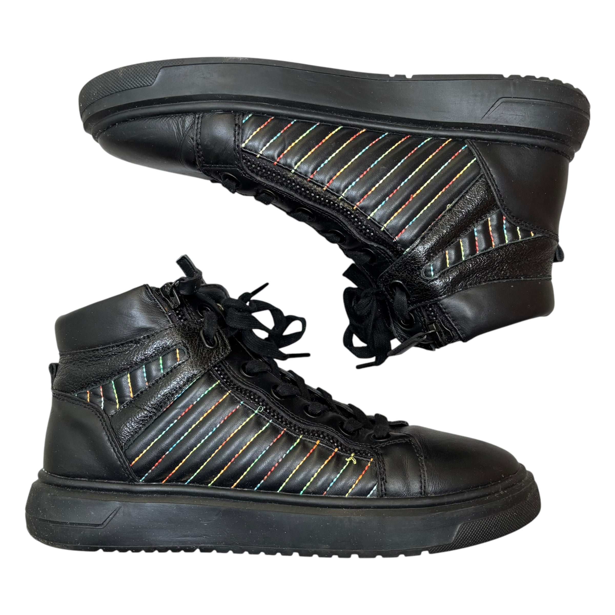 Kurt Geiger London Jacob Double Zip High Sneaker (11UK)