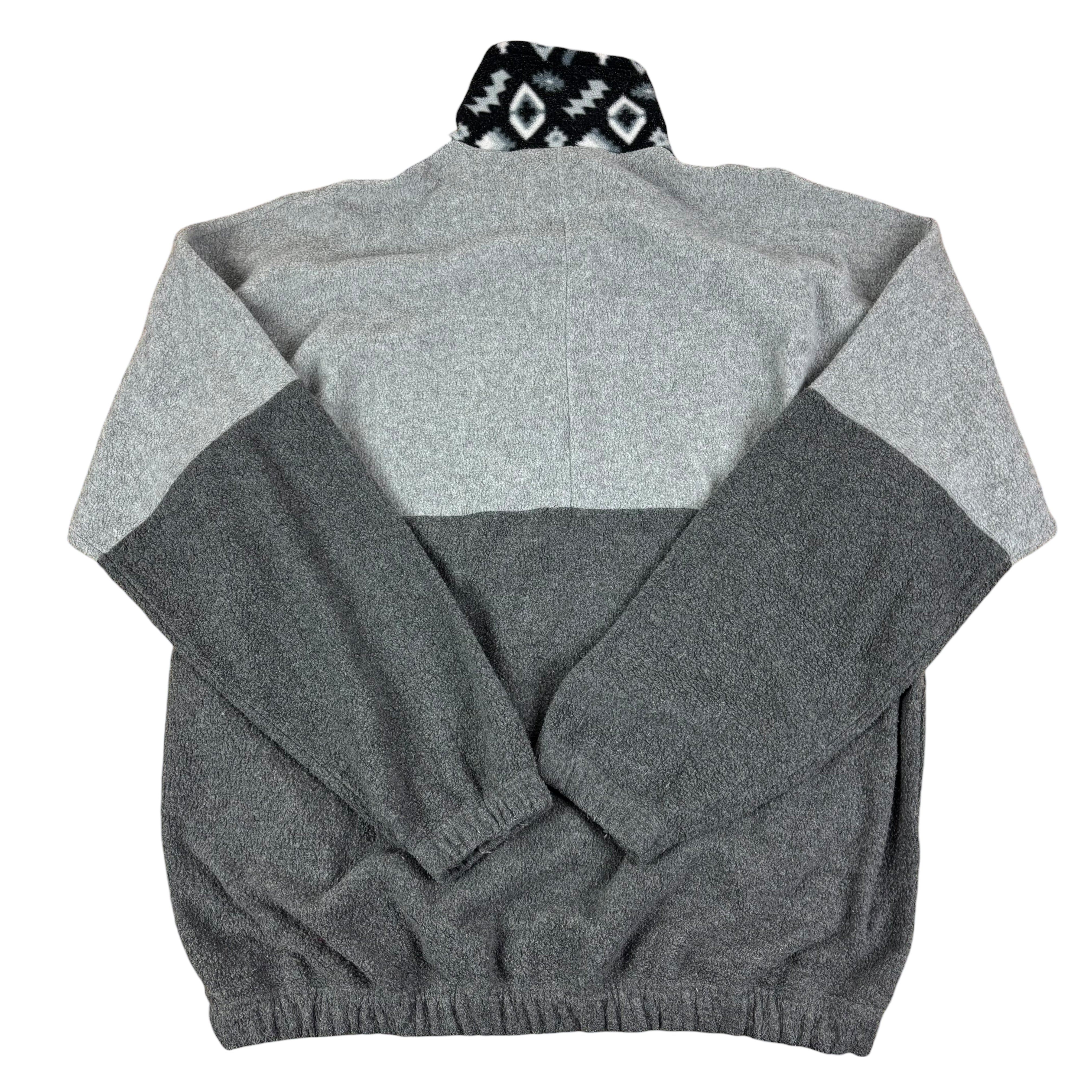 1888 Vintage Grey Pattern Fleece (XL)