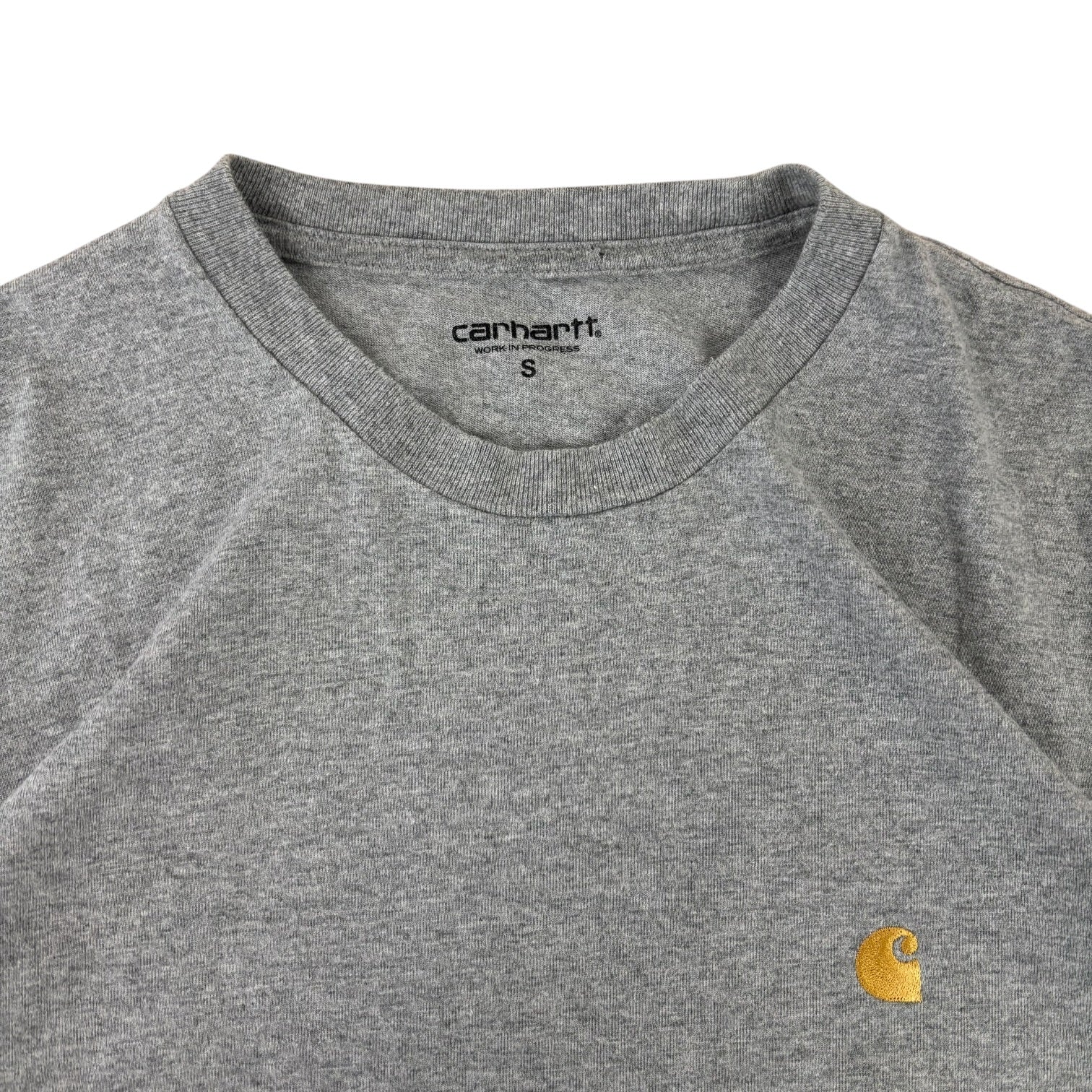 Carhartt WIP Grey Chase Tee (S)