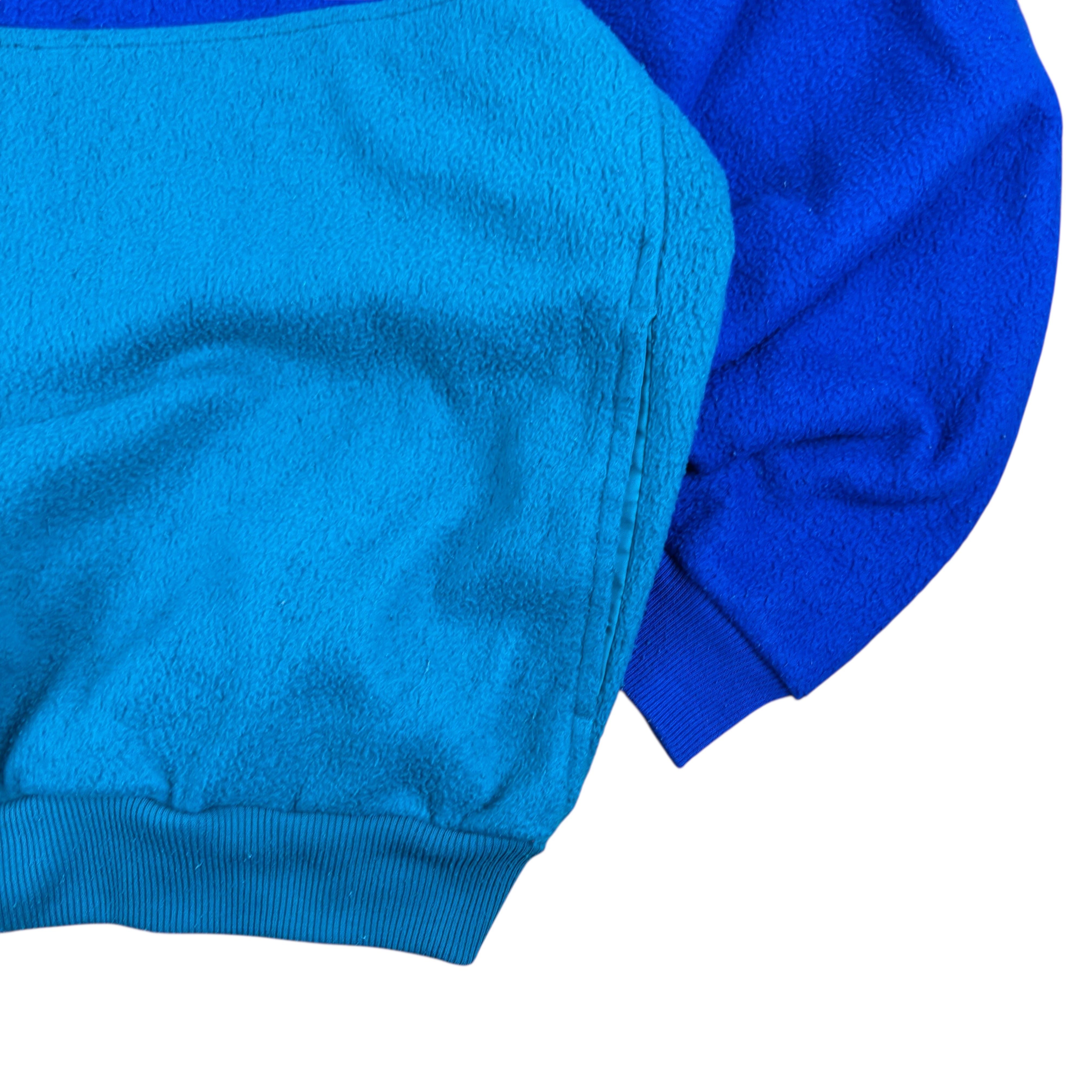 Active Wear Vintage Q-Zip Colourblock Fleece (L)