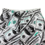 Dollar Bill Graphic Shorts (L)