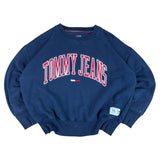 Tommy Hilfiger Jeans Navy Spell-Out Sweater (M)