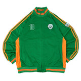 World-Soccer Ireland Football FAI 2004/06 Retro No.10 Track Jacket (XXL)