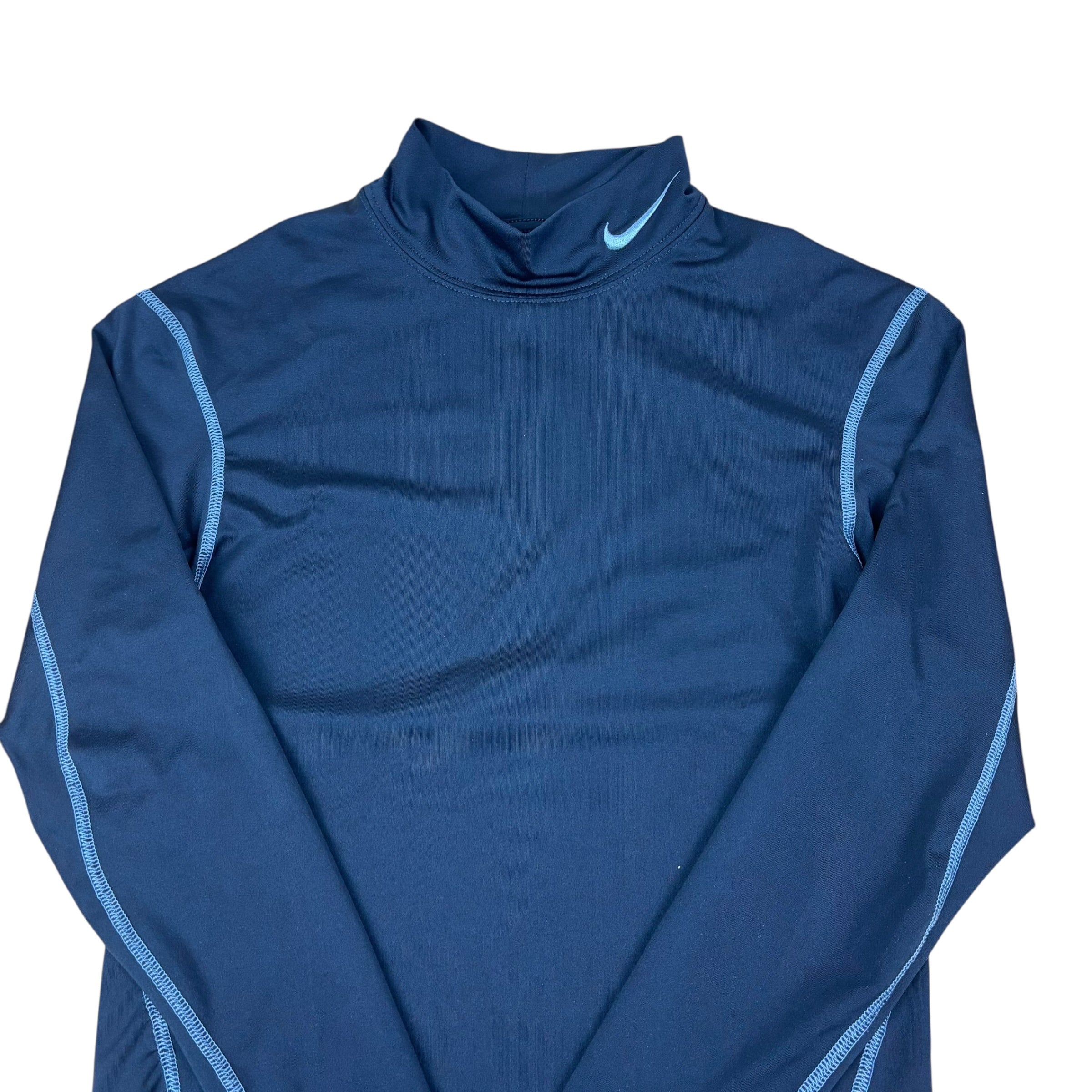 Nike Pro Combat Black Compression Dri-Fit LS Tee (M)