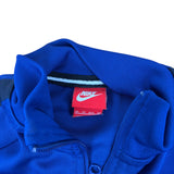 Nike Navy Y2K Logo Track Jacket (XS)