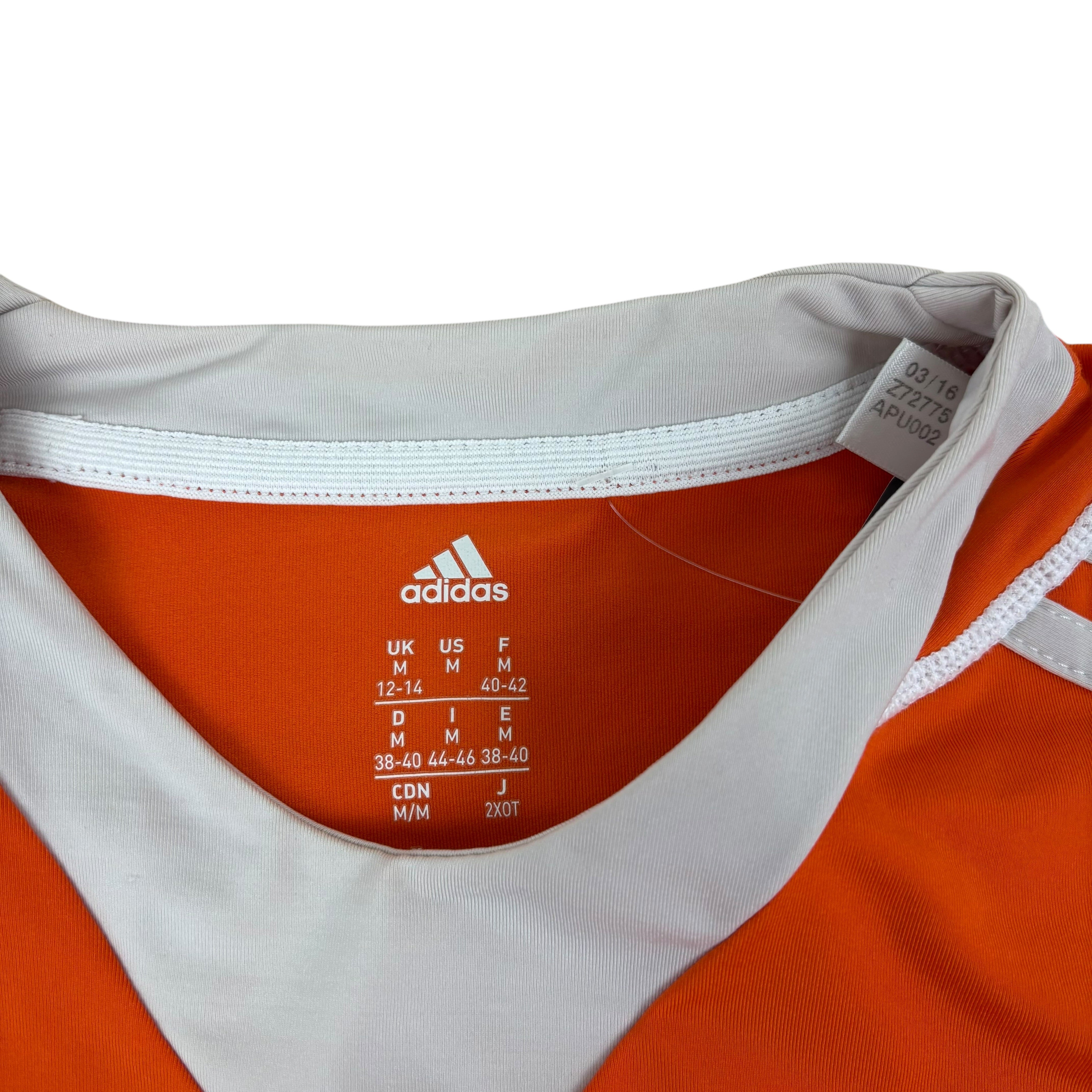 Adidas Netherlands Football 2016/17 Home Jersey (Women’s M)