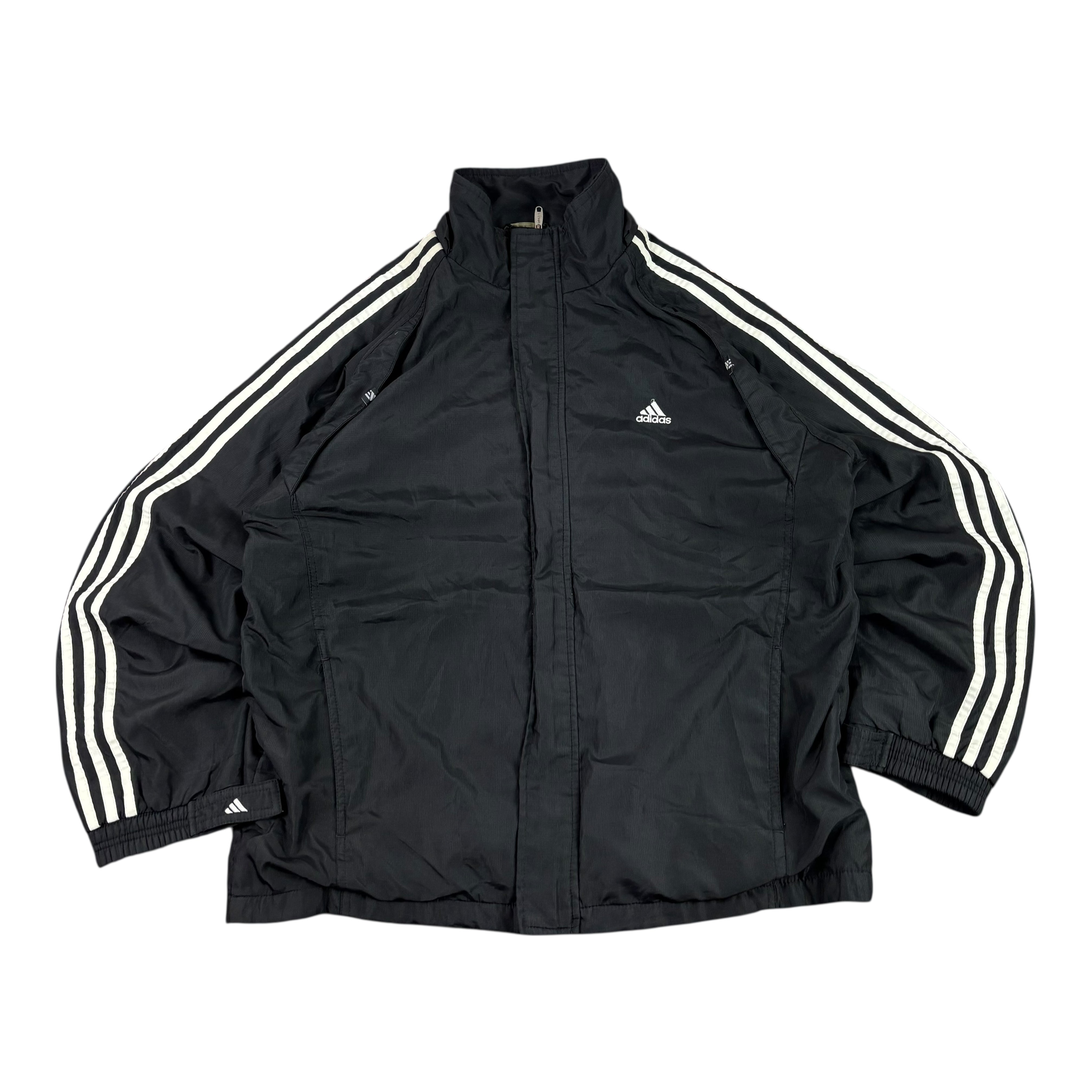 Adidas Black Y2K Windbreaker (Women’s L)