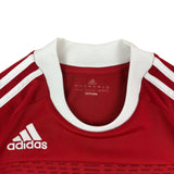 Adidas Red Y2K Logo Tee (S)