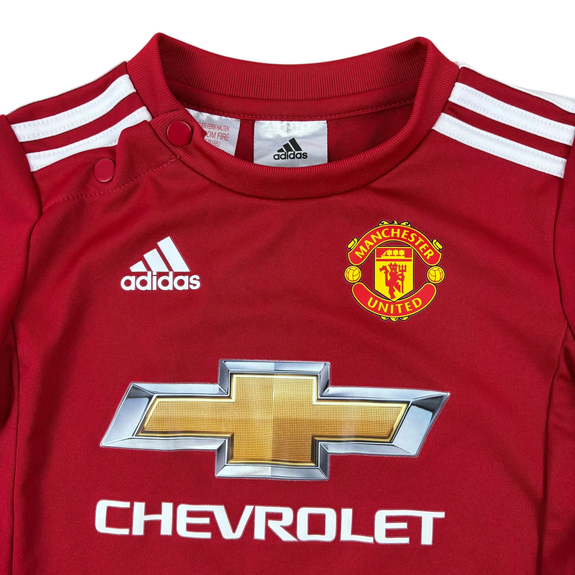 Adidas Manchester United FC 2017/18 Home Jersey (12-18mnths)