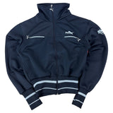 Puma Black Cropped Track Jacket (Women’s M)