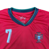 Portugal National Team Retro Ronaldo No.7 Jersey (6-7yrs)