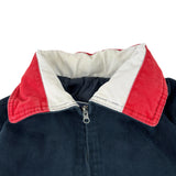 Tommy Hilfiger Sailing Gear 90s Denim Flag Quilted Jacket (XL)