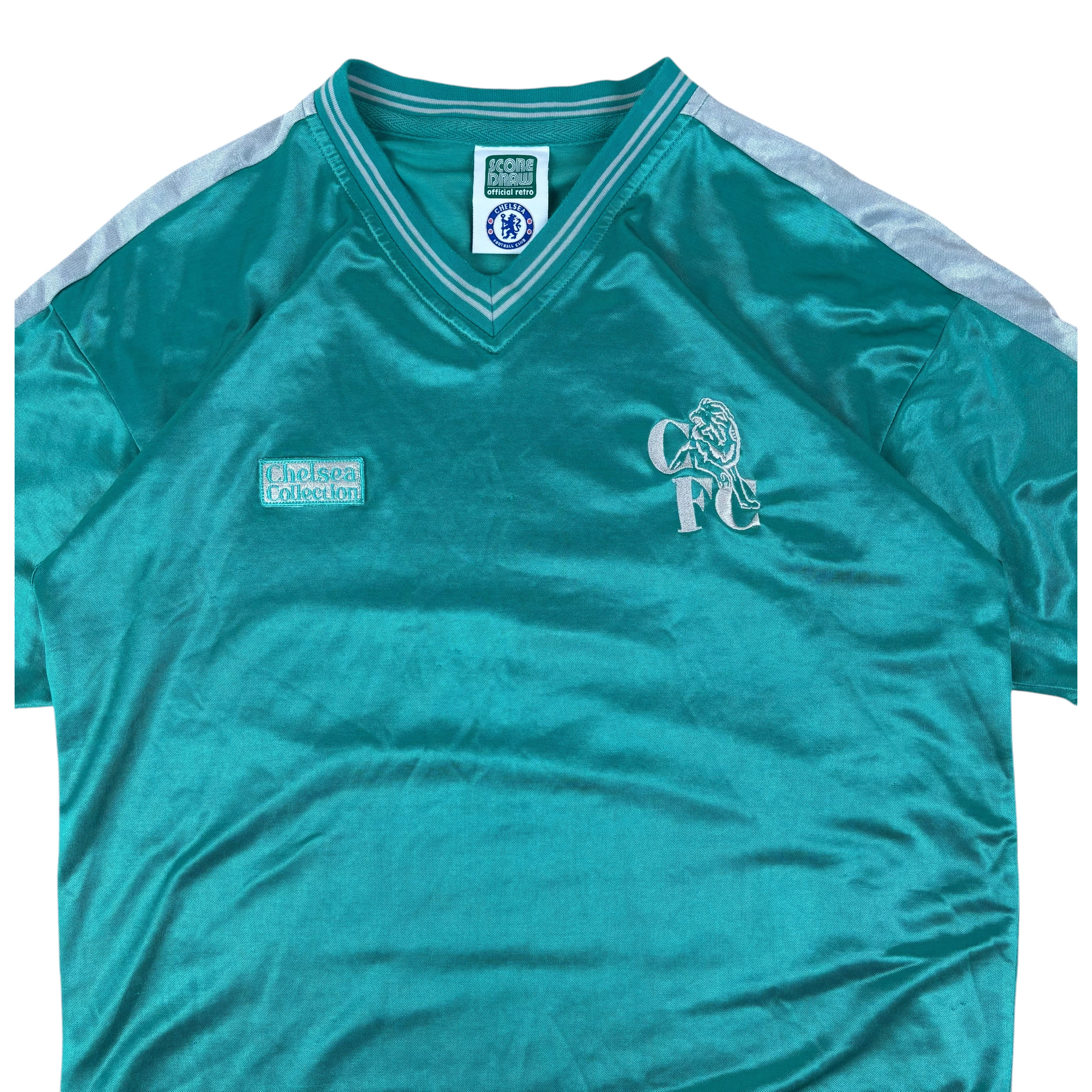 ScoreDraw Chelsea FC 1986/87 Official Retro Away Jersey (M)