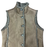 L.L.Bean Faux Fur & Suede Gilet (Women’s S)