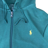 Polo Ralph Lauren Green Double Knit Small Pony Hoodie (M)