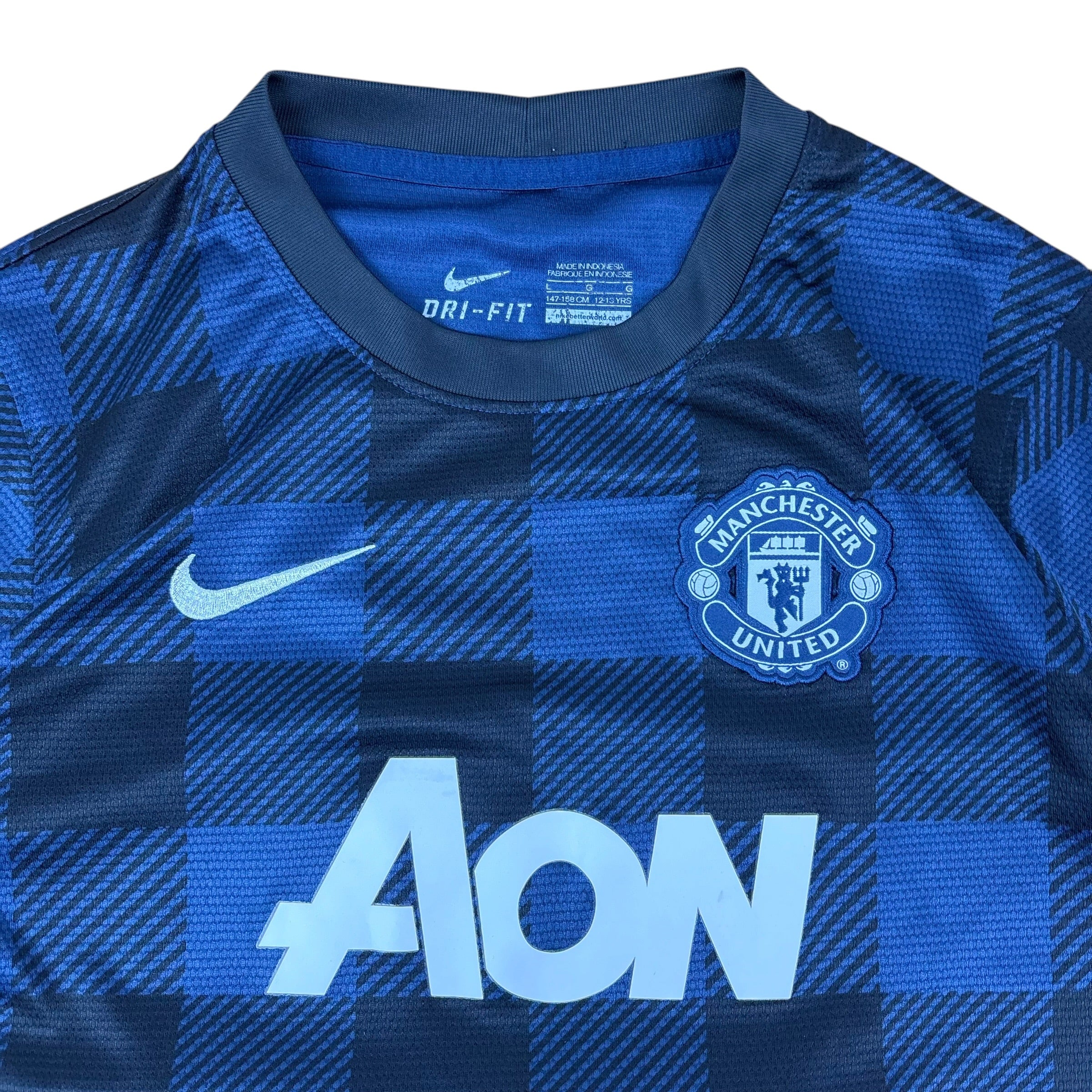 Adidas Manchester United FC 2013/14 Elijah No.10 Away Jersey (12-13yrs)
