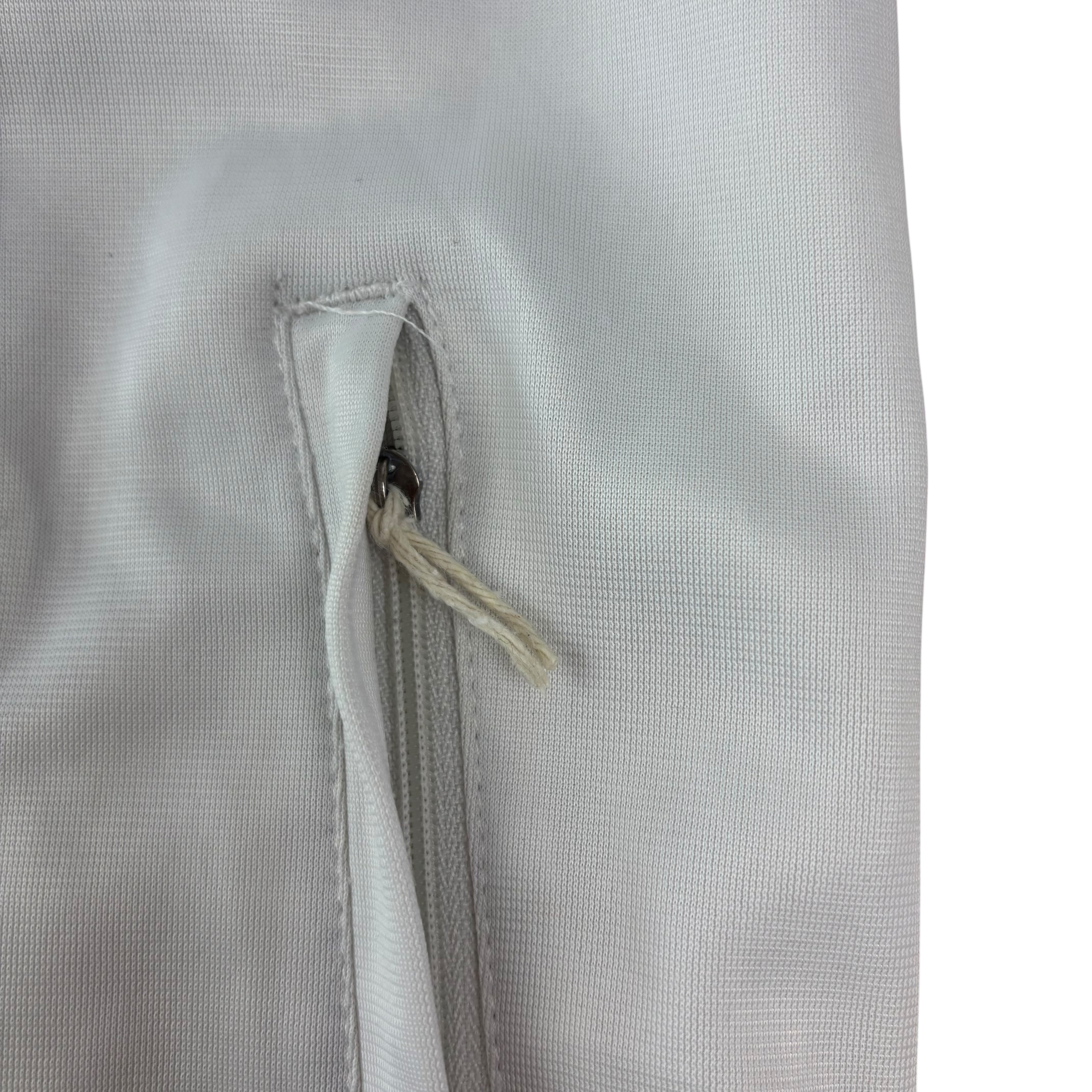Adidas Y2K White Track Jacket (Women’s L)