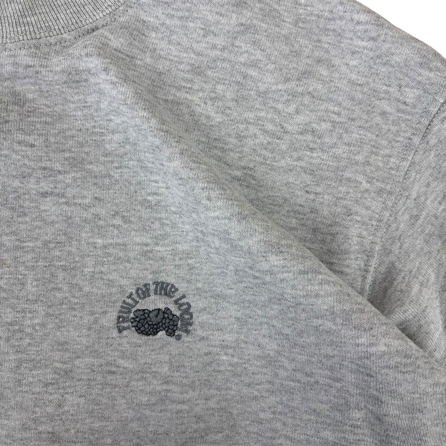 Fruit Of The Loom 90s Made in Ireland Grey Sweater (Women’s S)