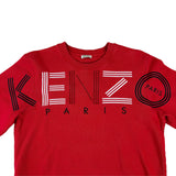 Kenzo Paris Red Y2K Sweater (S)